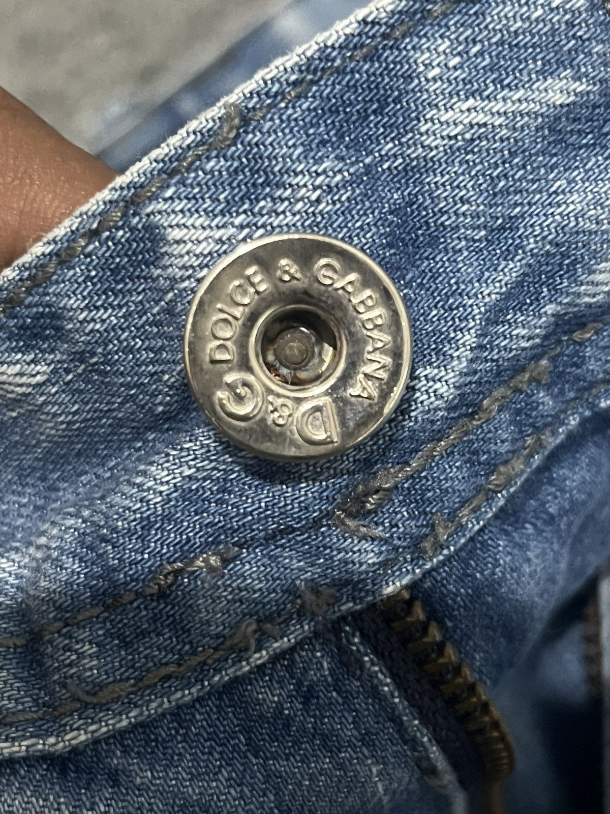Dolce & Gabbana Japanese D&G Distrassed Denim Size US 34 / EU 50 - 22 Thumbnail