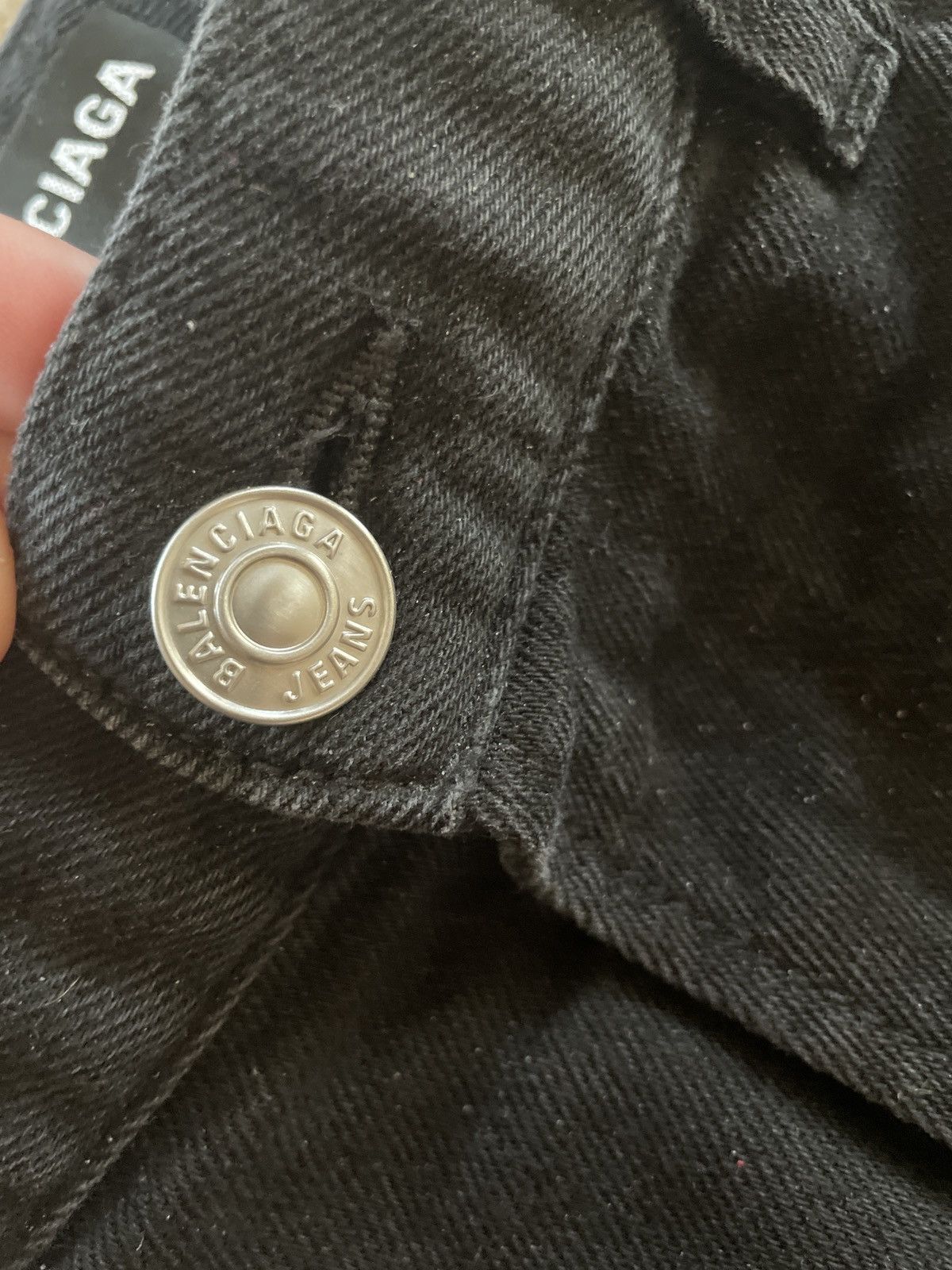 Balenciaga Balenciaga black denim Size US 30 / EU 46 - 4 Thumbnail
