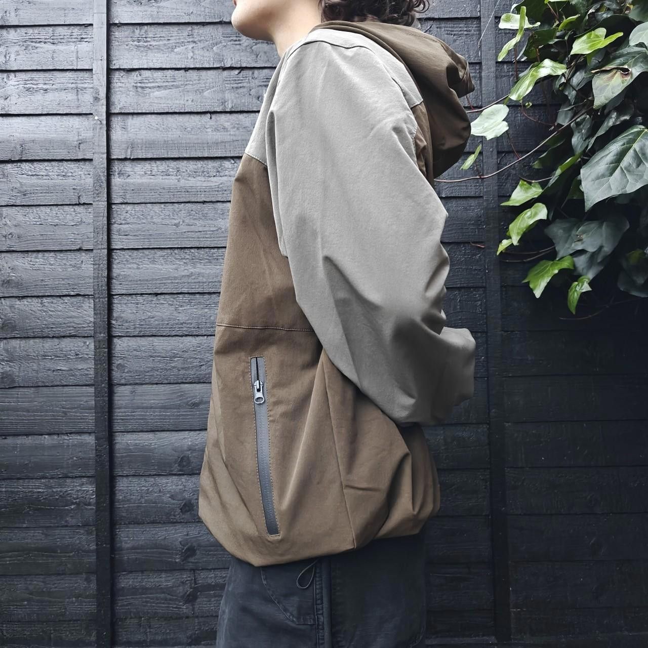 Other Japanese Grey/Brown Waterproof Panelled Softshell Jacket Size US M / EU 48-50 / 2 - 4 Thumbnail