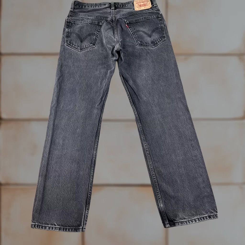 Levi's × Supreme Jeans Levis X Supreme -SS17 505 Black Wash | Grailed