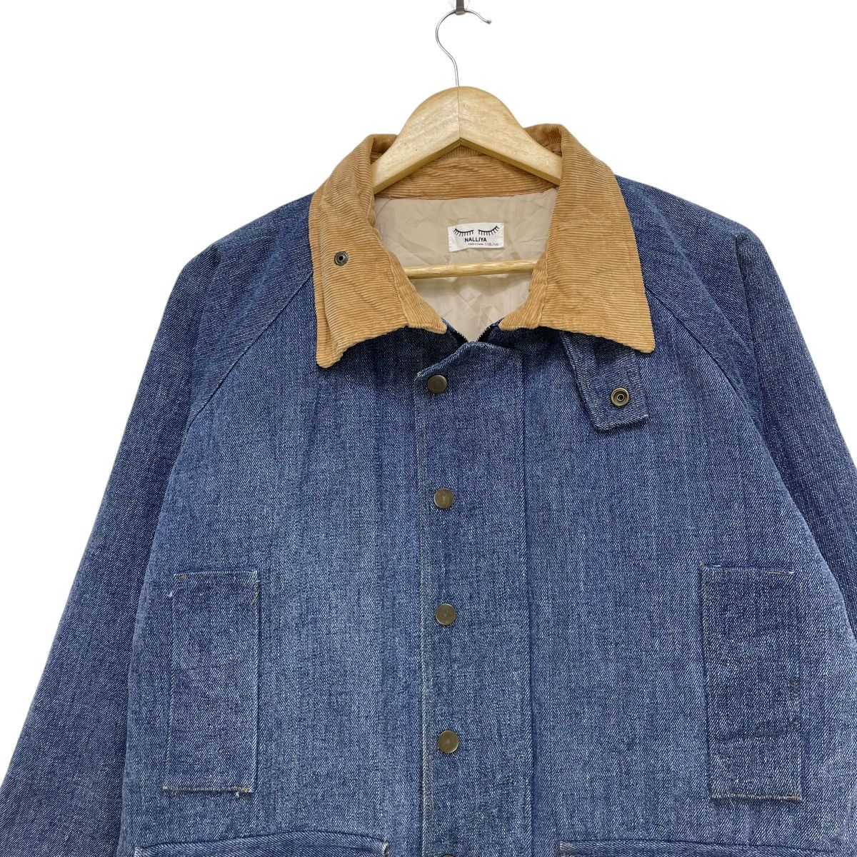Hysteric Glamour × Vintage Japanese Brand NALLIYA Indigo Denim Jacket Size M / US 6-8 / IT 42-44 - 3 Thumbnail
