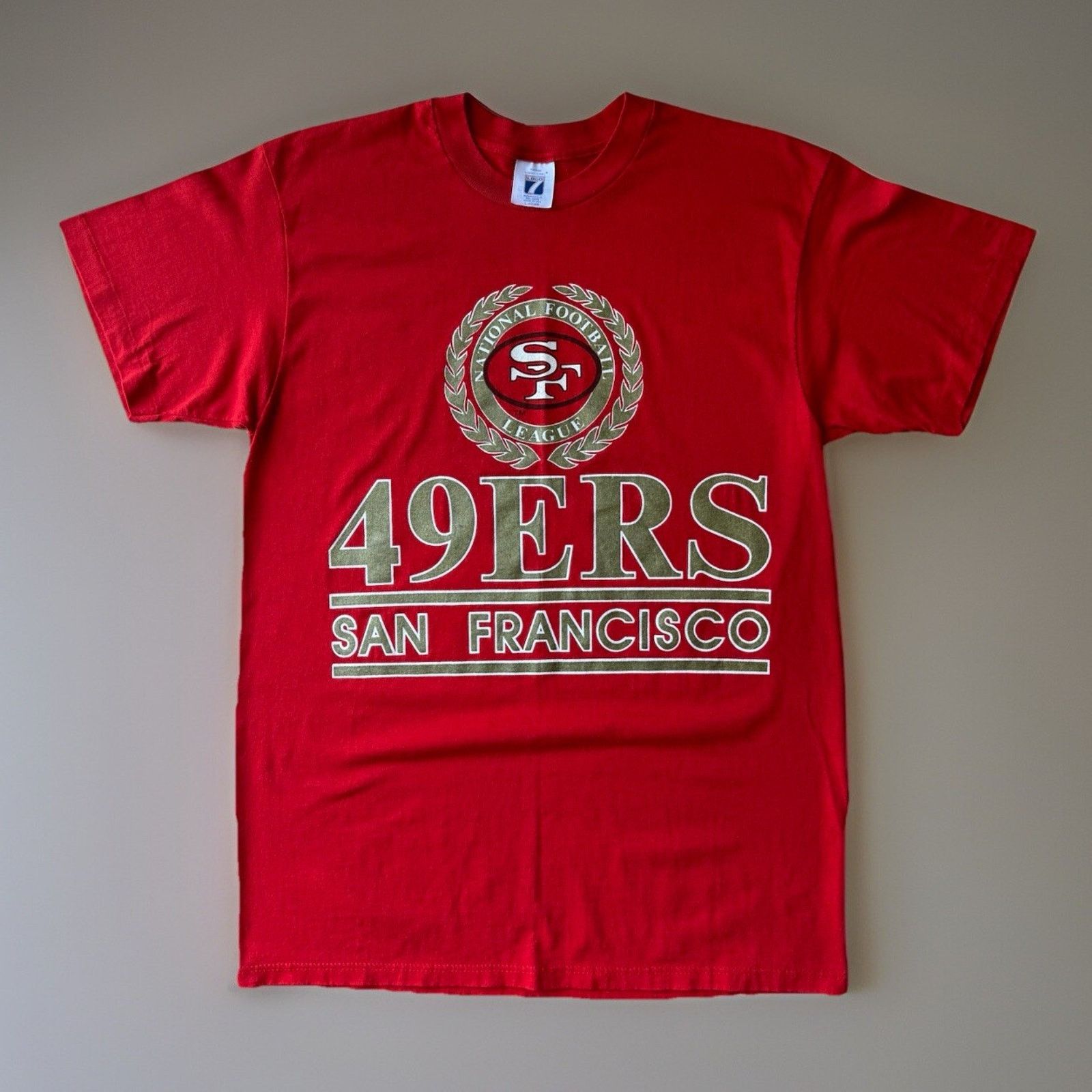 Logo 7 Vintage San Francisco 49ers Shirt L Red 80s Logo 7 NFL Size US L / EU 52-54 / 3 - 1 Thumbnail