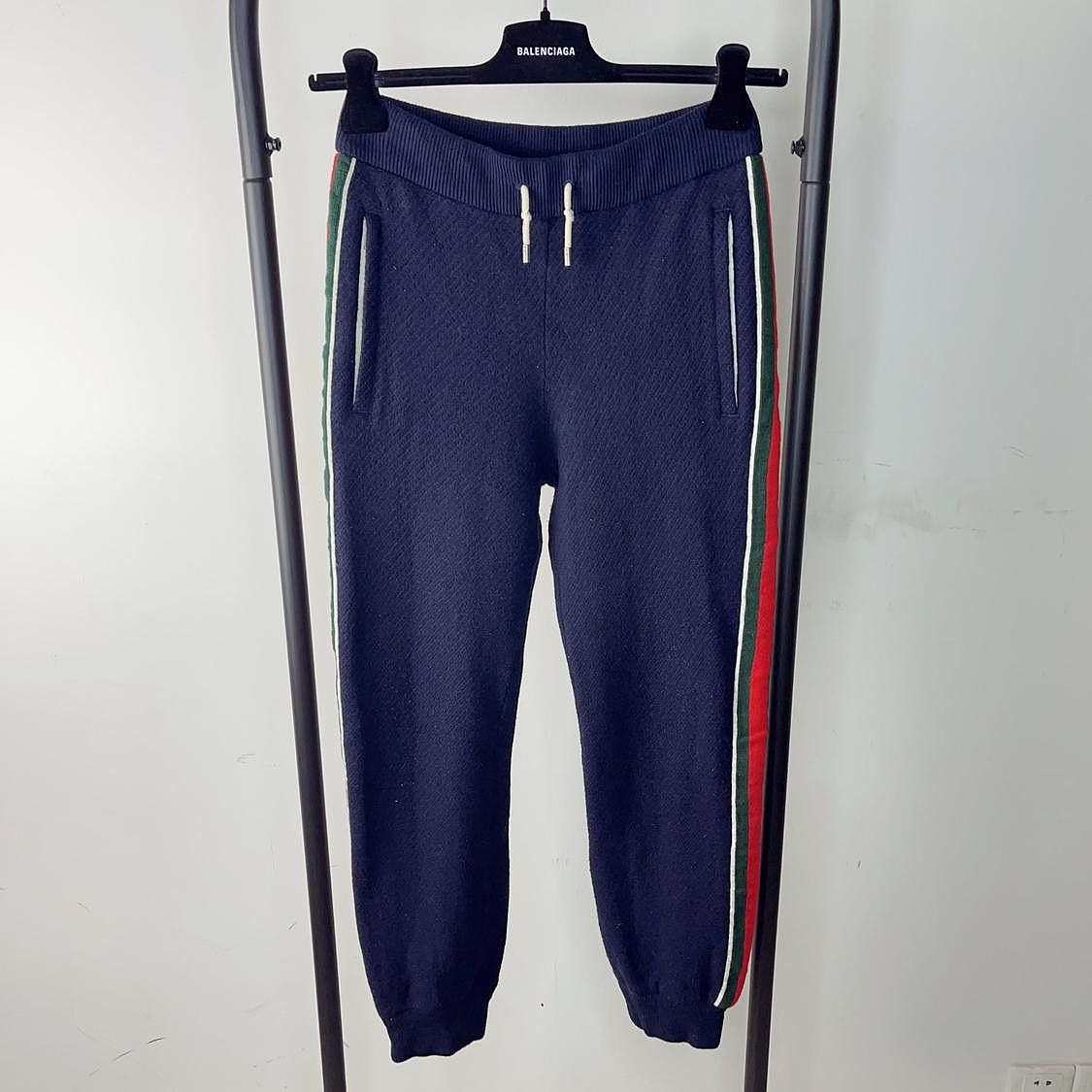 Gucci Gucci Web Stripe Knit Sweatpants Size XS Size US 28 / EU 44 - 1 Thumbnail
