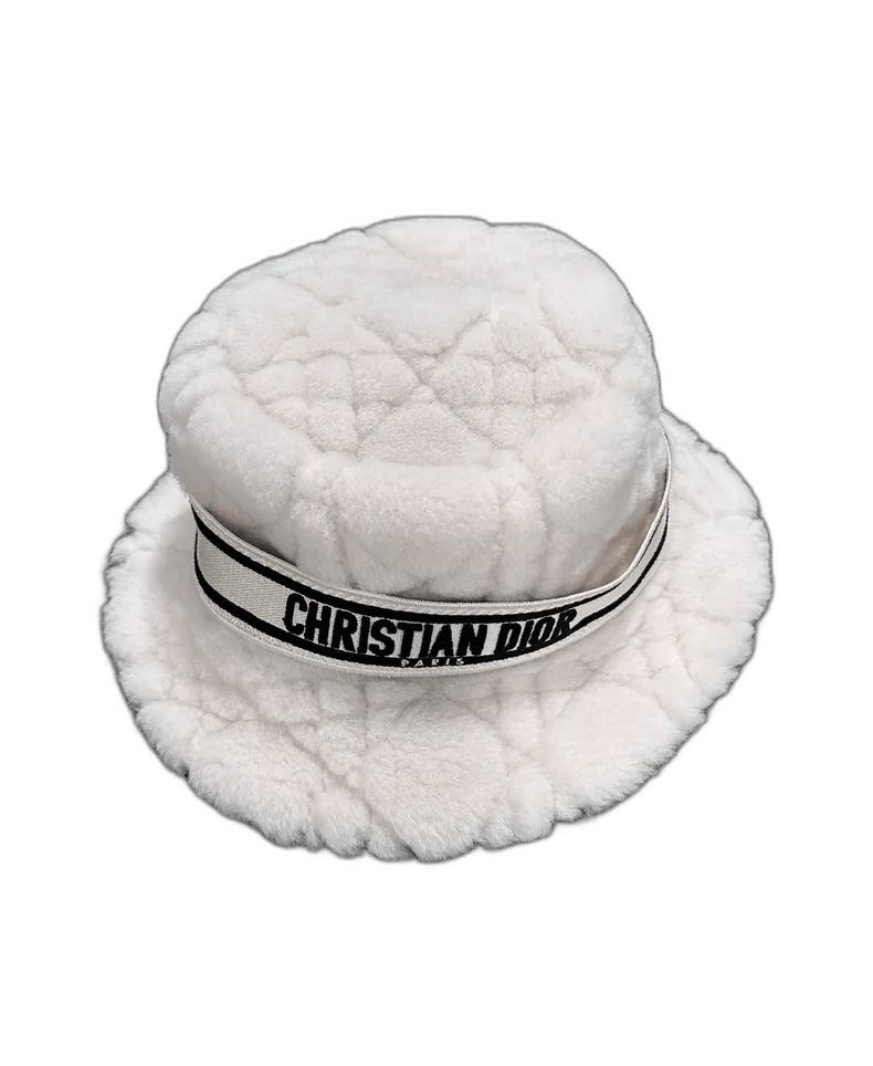 Dior Dior Fleece Logo Bucket Hat-2506 Size ONE SIZE - 1 Thumbnail