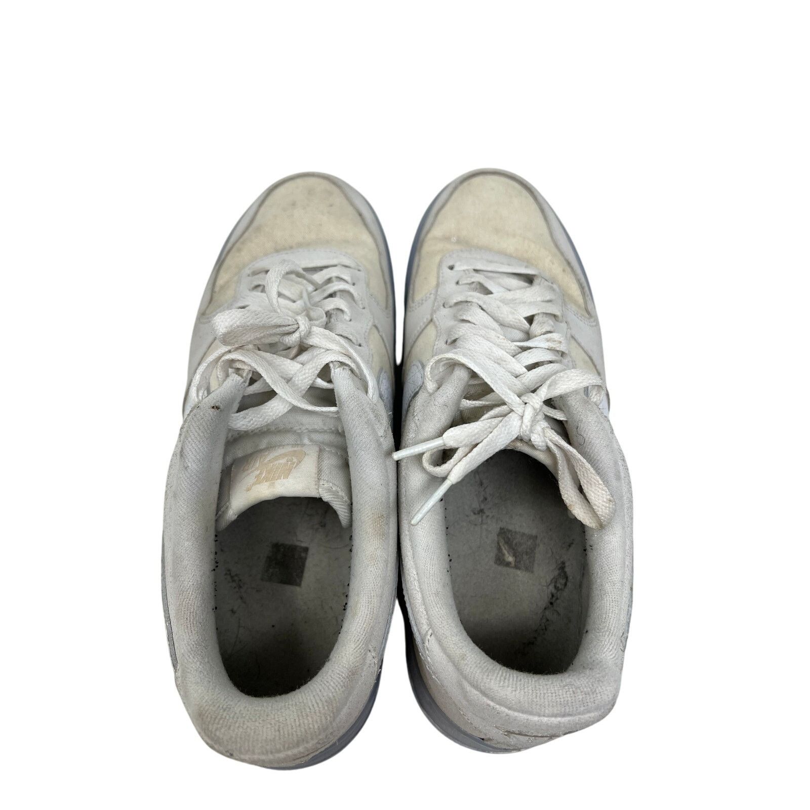Nike Nike Air Force 1 Low '07 LV8 EMB Summit White Blue Mens 11.5 Size US 11.5 / EU 44-45 - 6 Thumbnail