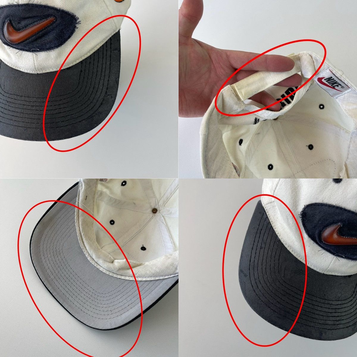 Nike Nike Team Florida Gators 90’s Vintage Baseball Cap White Size ONE SIZE - 11 Thumbnail