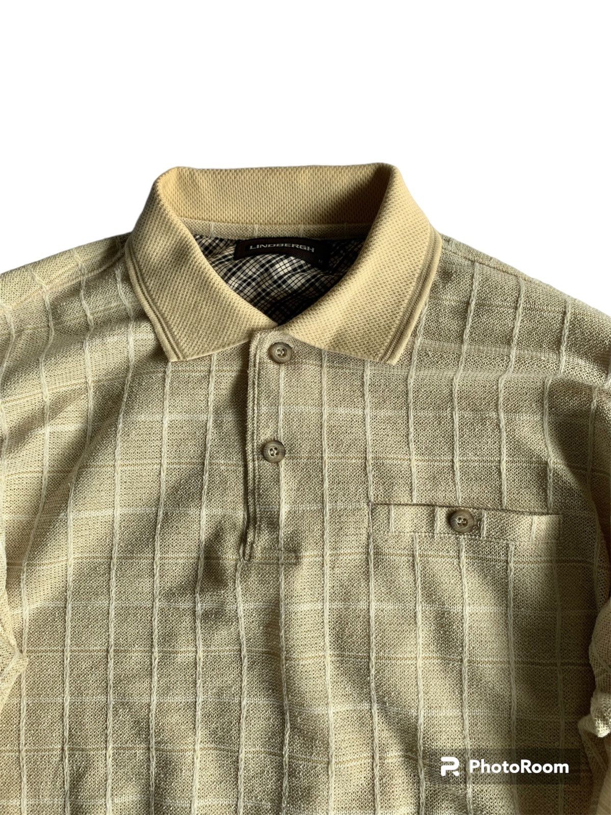 Japanese Brand × Lindbergh × Vintage Vintage Lindbergh Single pocket long sleeve Size US M / EU 48-50 / 2 - 5 Thumbnail