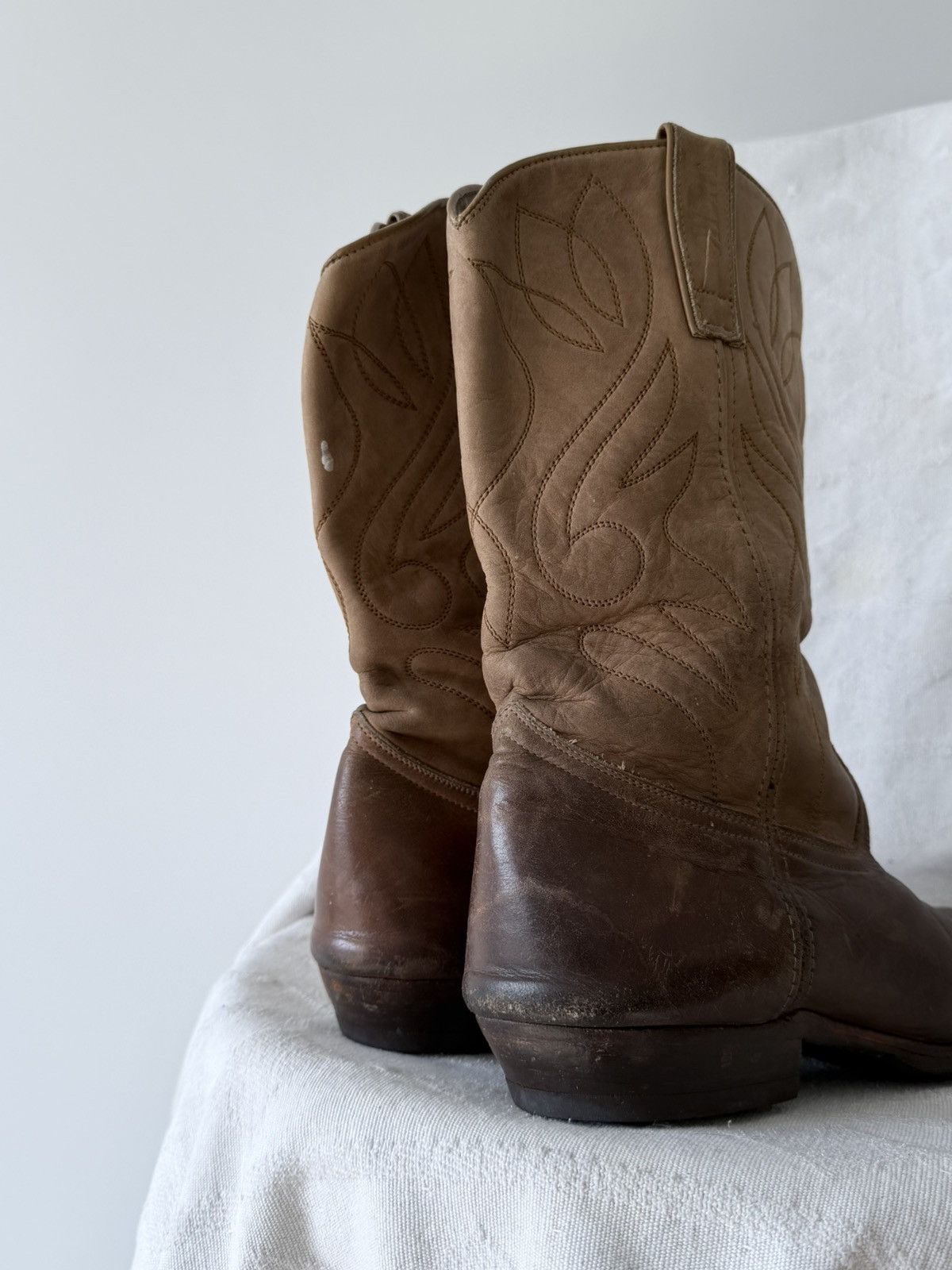 Sancho Boots Vintage Sancho Rodeo Cowboy Western Leather Boots Size US 7 / EU 40 - 5 Thumbnail