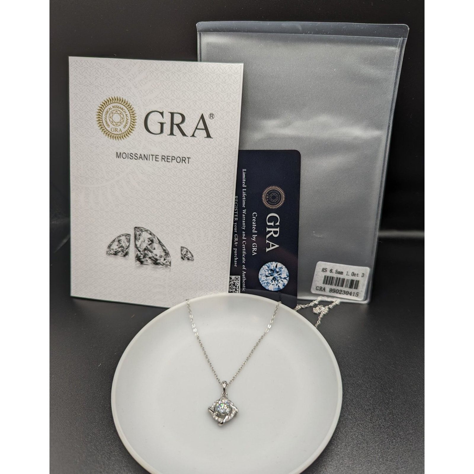 Other Moissanite Windmill Necklace 925 Silver NWT Size ONE SIZE - 7 Thumbnail