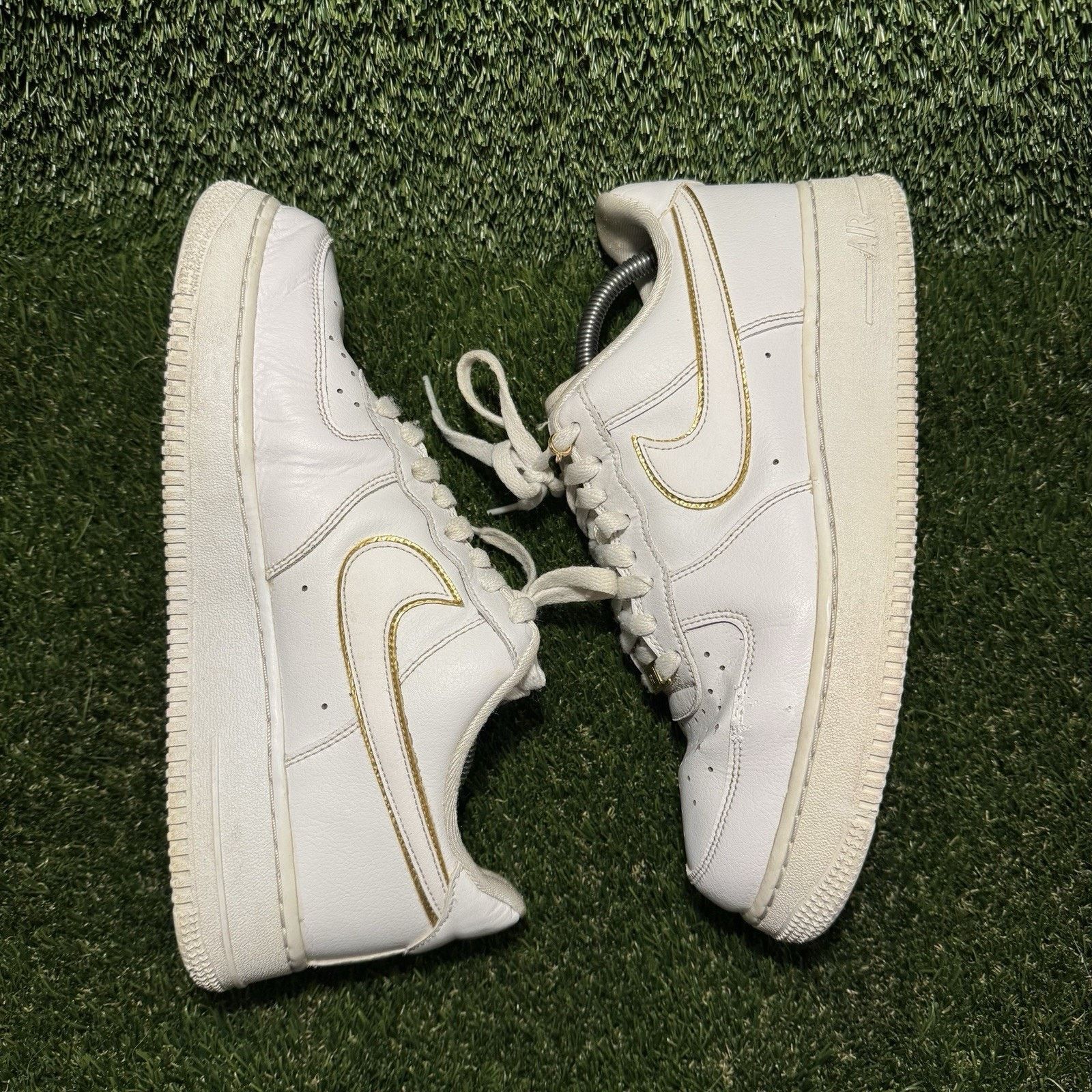 Nike Size 10 - Nike Air Force 1 07 ESS Metallic Gold W Size US 10 / IT 40 - 2 Thumbnail