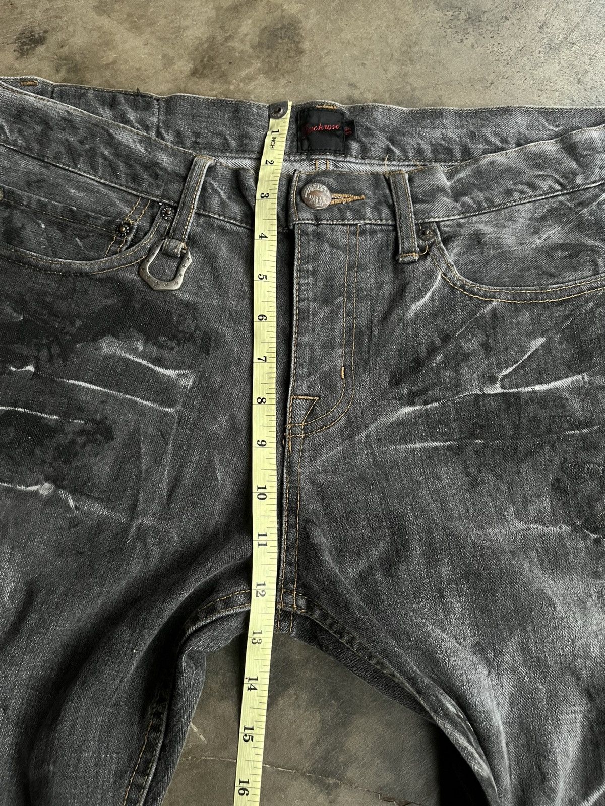 14th Addiction JAPANESE JACKROSE FLARE BOOT CUT VKEI SEDITIONARIES PANTS Size US 33 - 14 Thumbnail