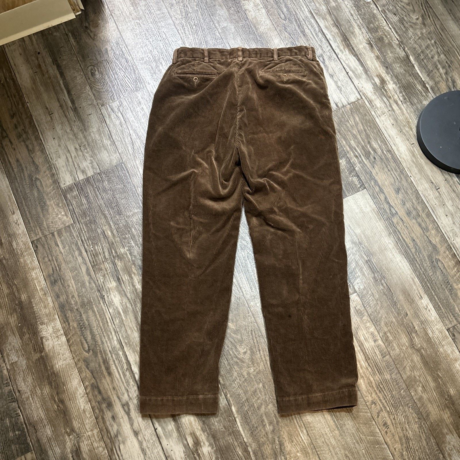 Polo Ralph Lauren Vintage Polo Ralph Lauren Corduroy 35x30 Brown Cords Size US 35 - 5 Thumbnail