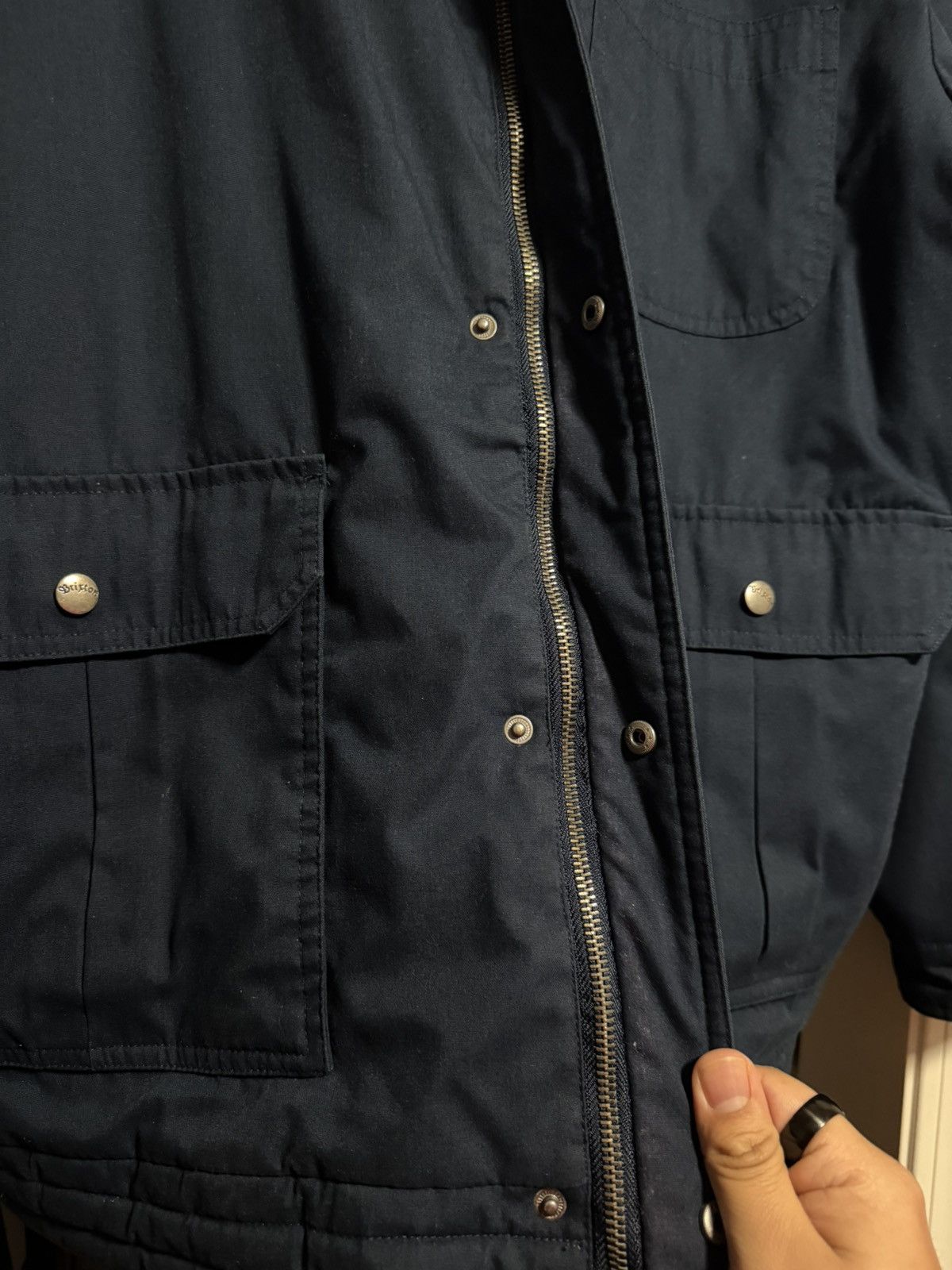 Brixton Vintage Navy Blue Brixton Chore Jacket Size US XL / EU 56 / 4 - 5 Thumbnail