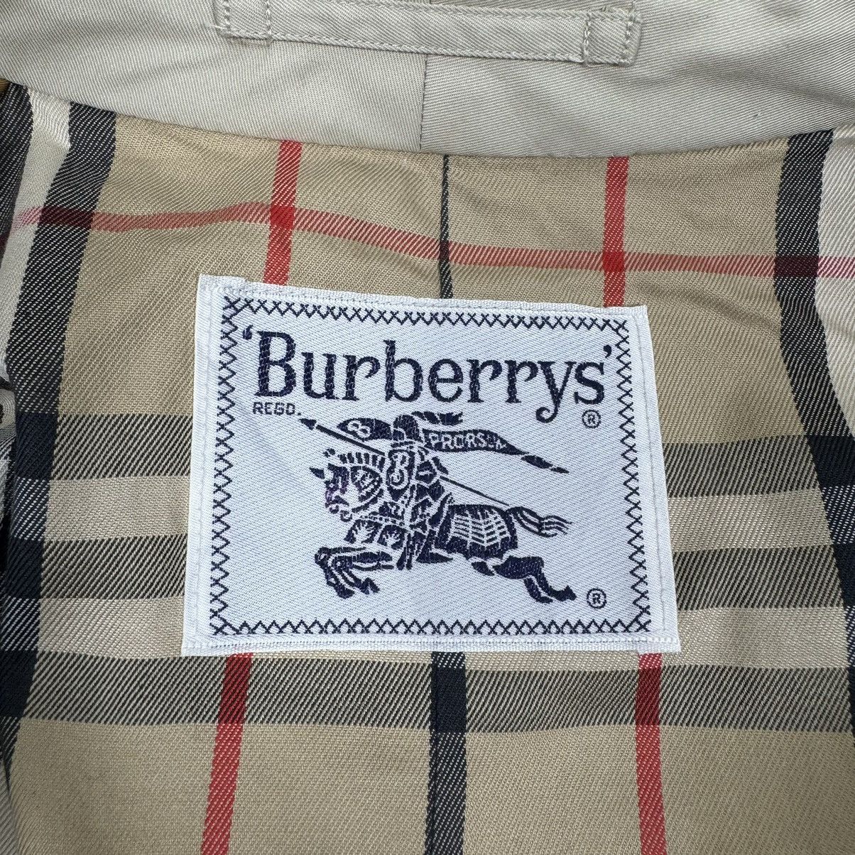 Burberry × Burberry Prorsum × Vintage ☀️BURBERRYS NOVA CHECK TRENCH COAT JACKET Size S / US 4 / IT 40 - 10 Thumbnail