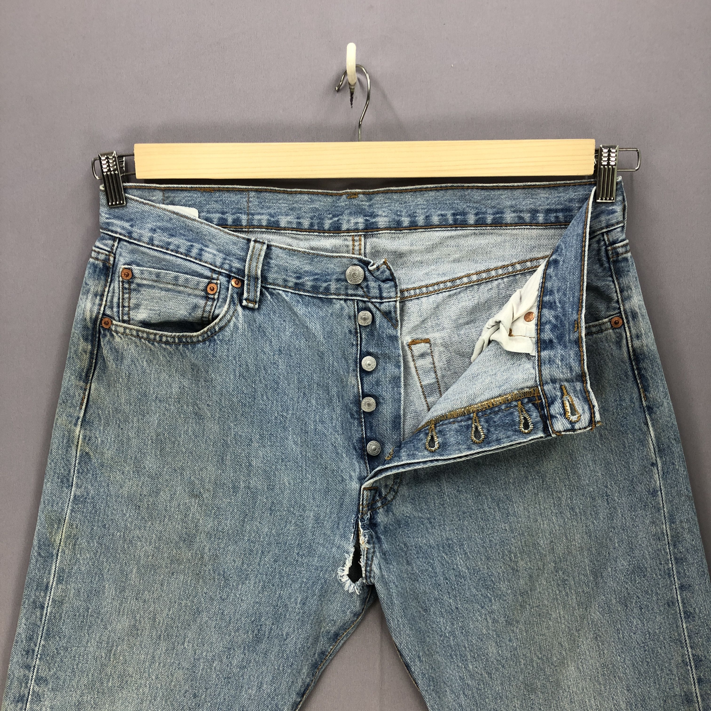 Levi's Vintage Levis 501 Jeans Levi's Stone Wash Faded Denim Pants Size US 34 / EU 50 - 8 Thumbnail