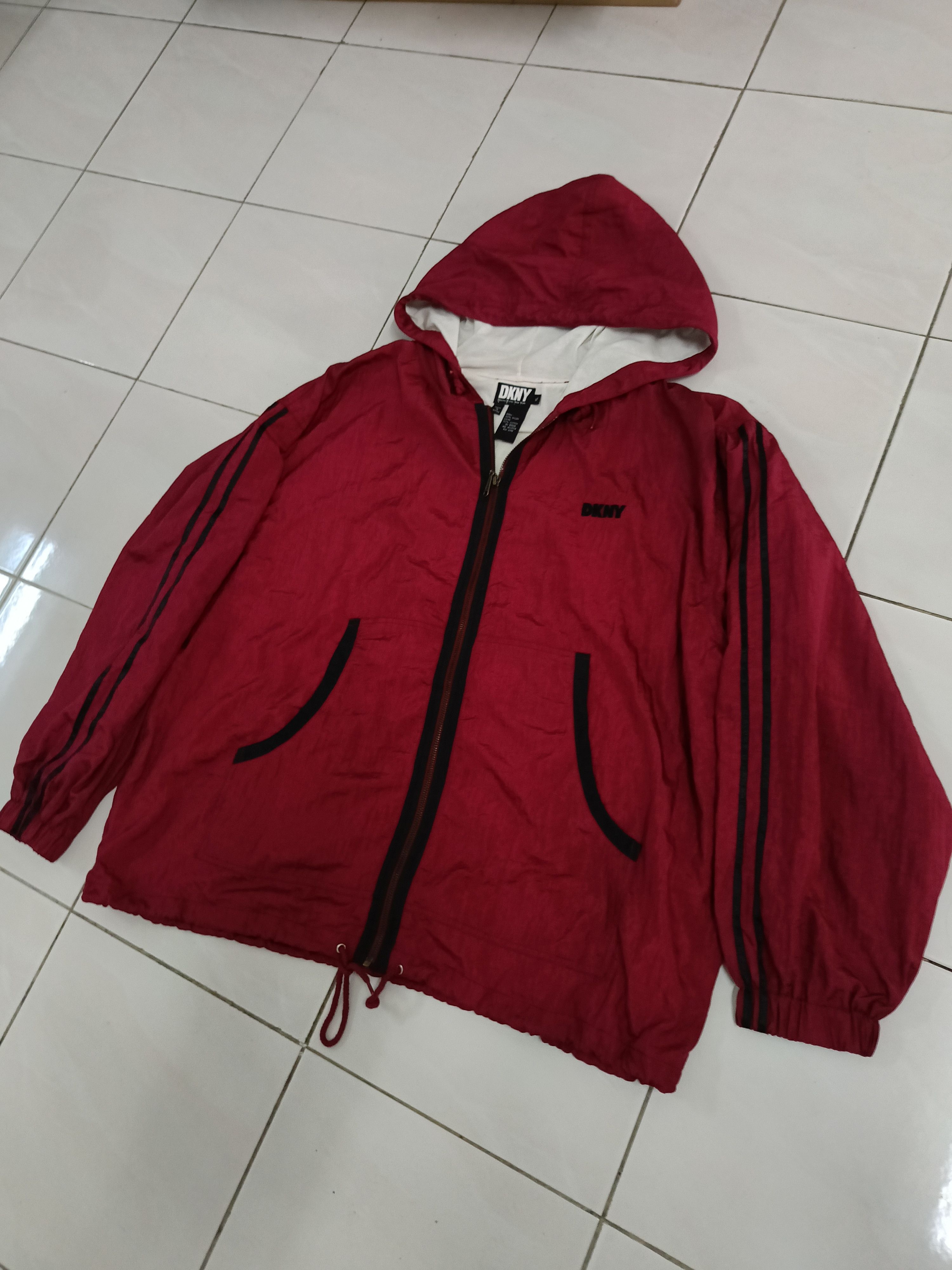 DKNY × Donna Karan × Vintage Baggy Donna Karan New York York University Athletic Jacket Size US XL / EU 56 / 4 - 5 Thumbnail