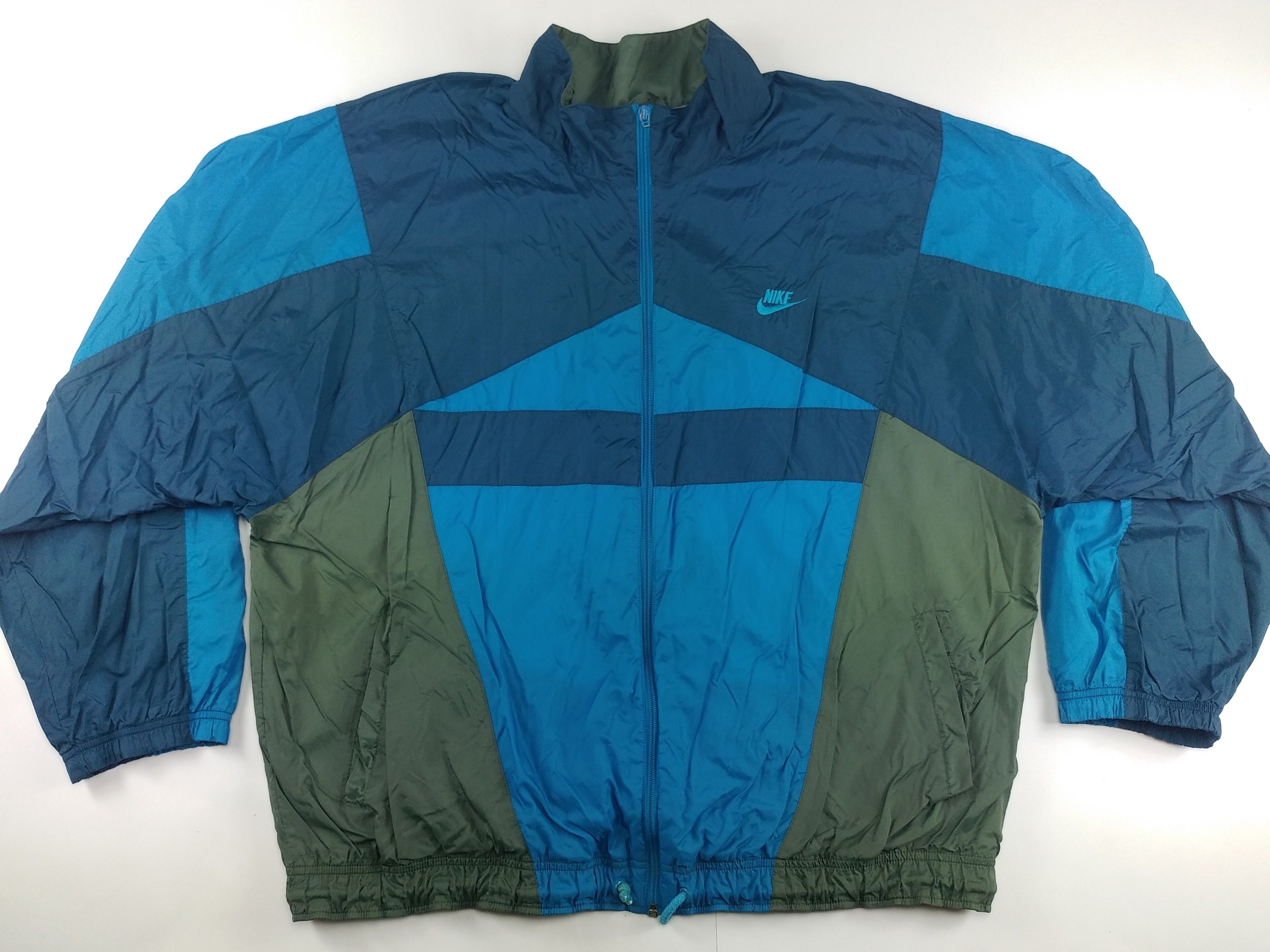 Nike Nike jacket, vintage track top, 90s skater 1990s Y2K XXL Size US XXL / EU 58 / 5 - 6 Thumbnail