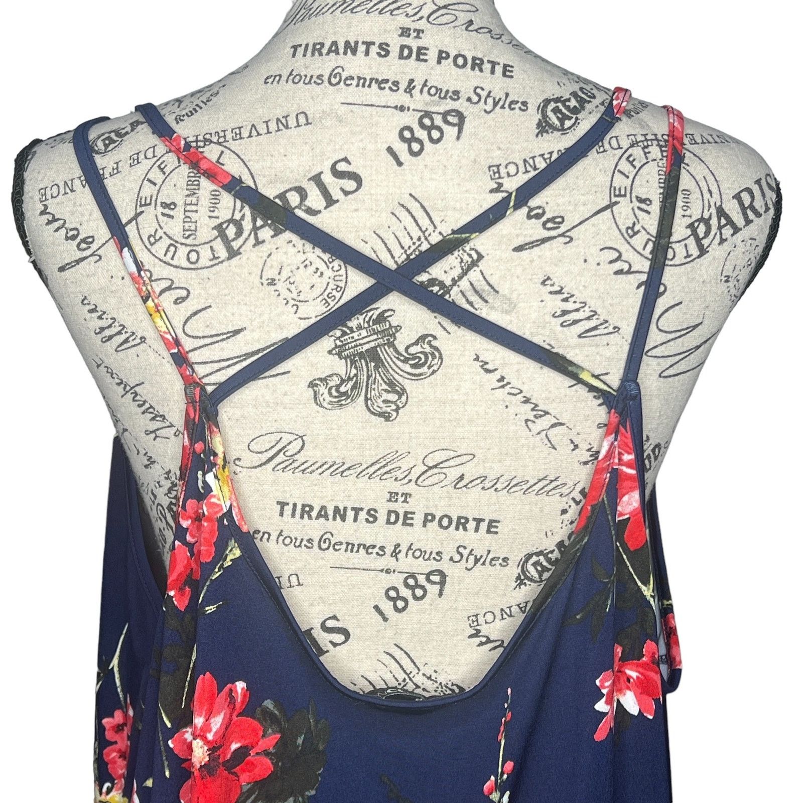 Other Basima Back Detail Knit Top - Stitch Fix Strappy Casual Tank Size XXL / US 16-18 / IT 52-54 - 8 Thumbnail