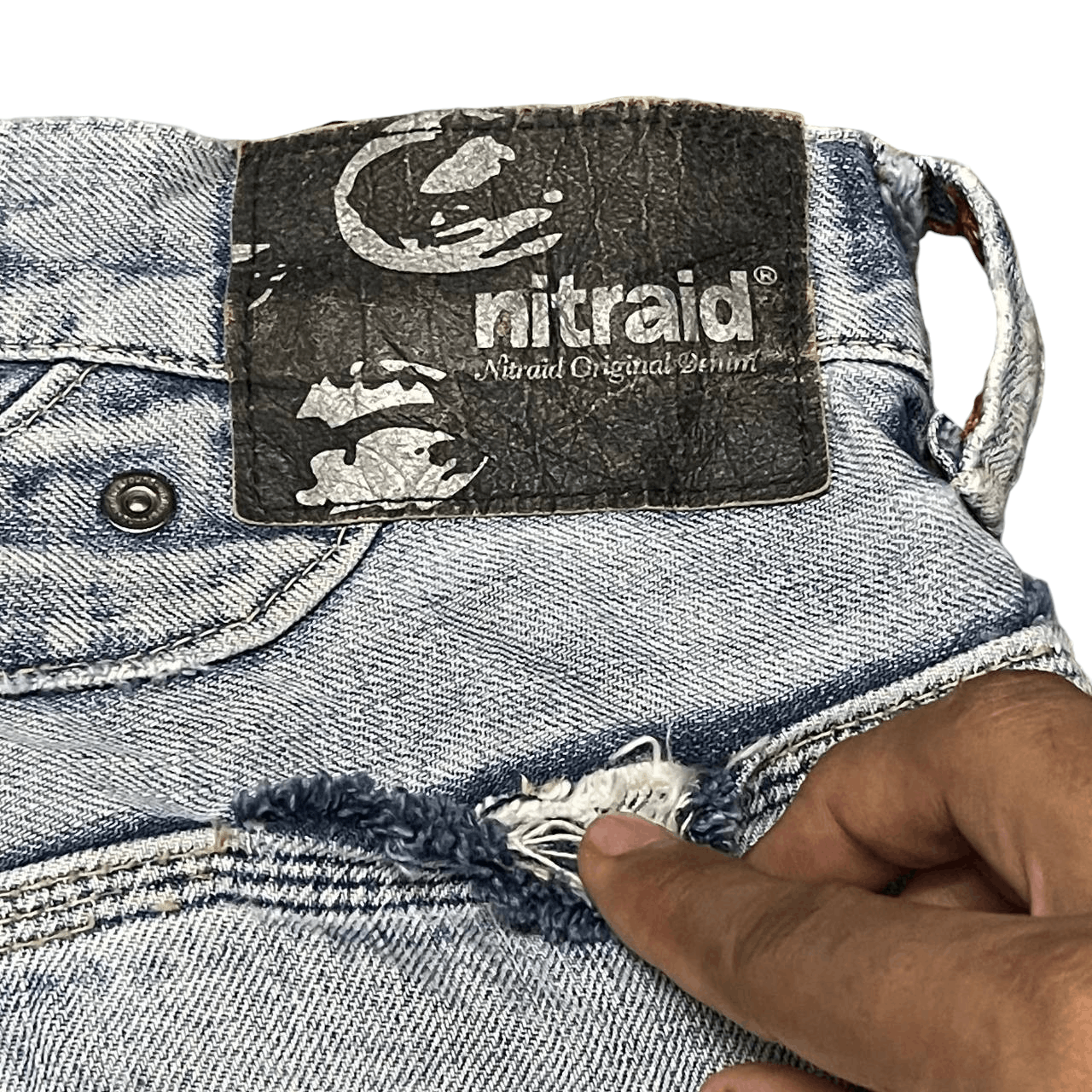 Nitraid Vintage Nitraid Underground Selvedge Denim Jeans Size US 34 / EU 50 - 16 Thumbnail