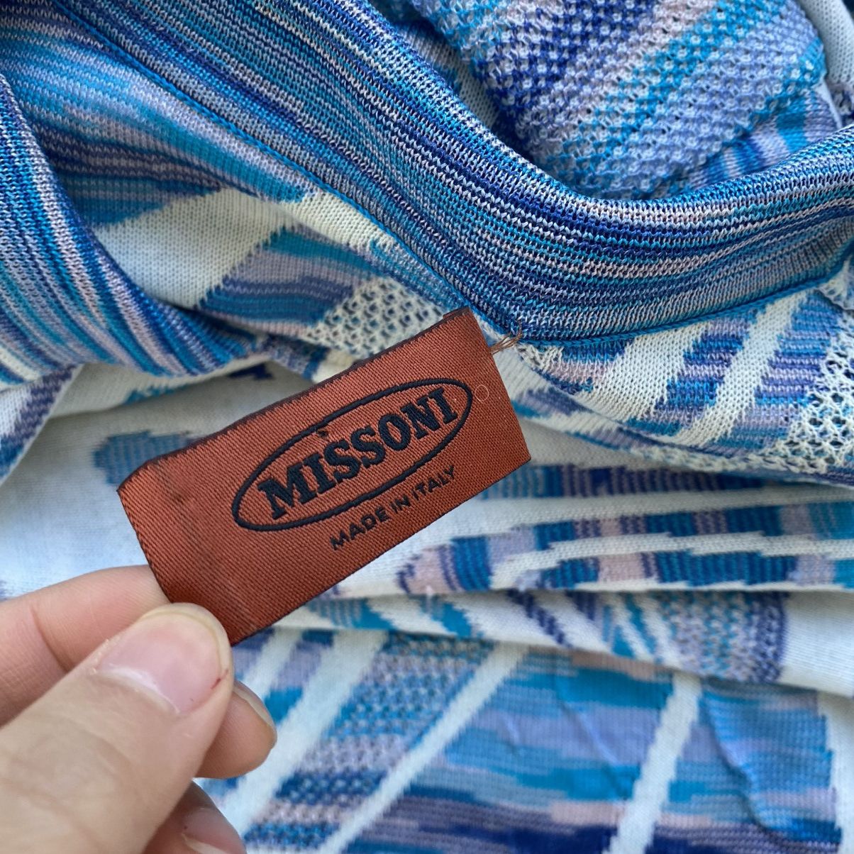 Missoni Missoni men cotton silk polo Size US M / EU 48-50 / 2 - 7 Thumbnail