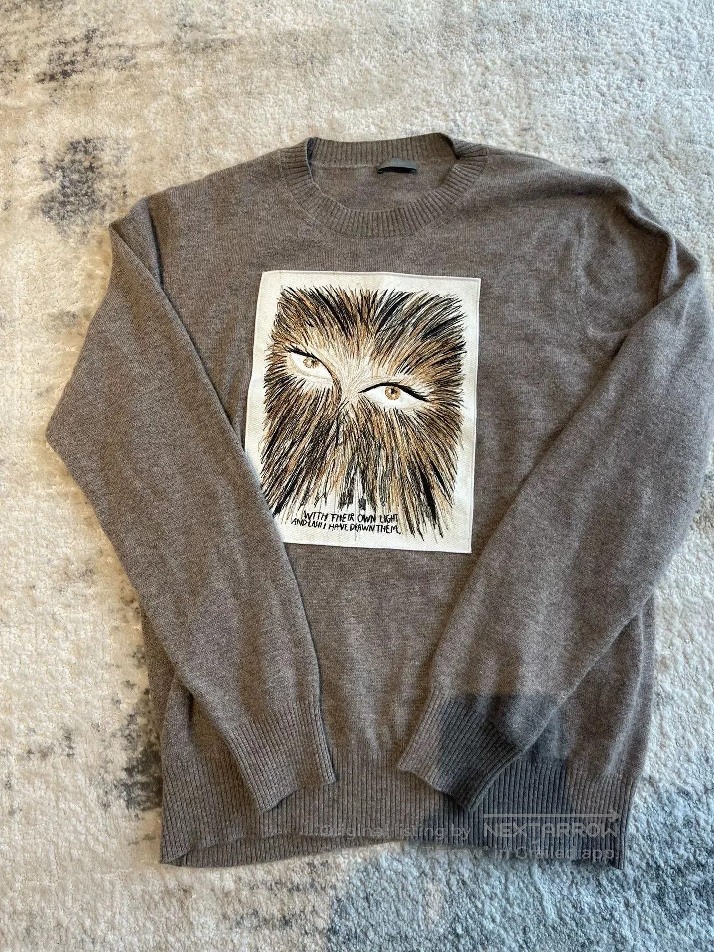Dior dior artist collaboration cashmere sweater. Size US L / EU 52-54 / 3 - 1 Thumbnail