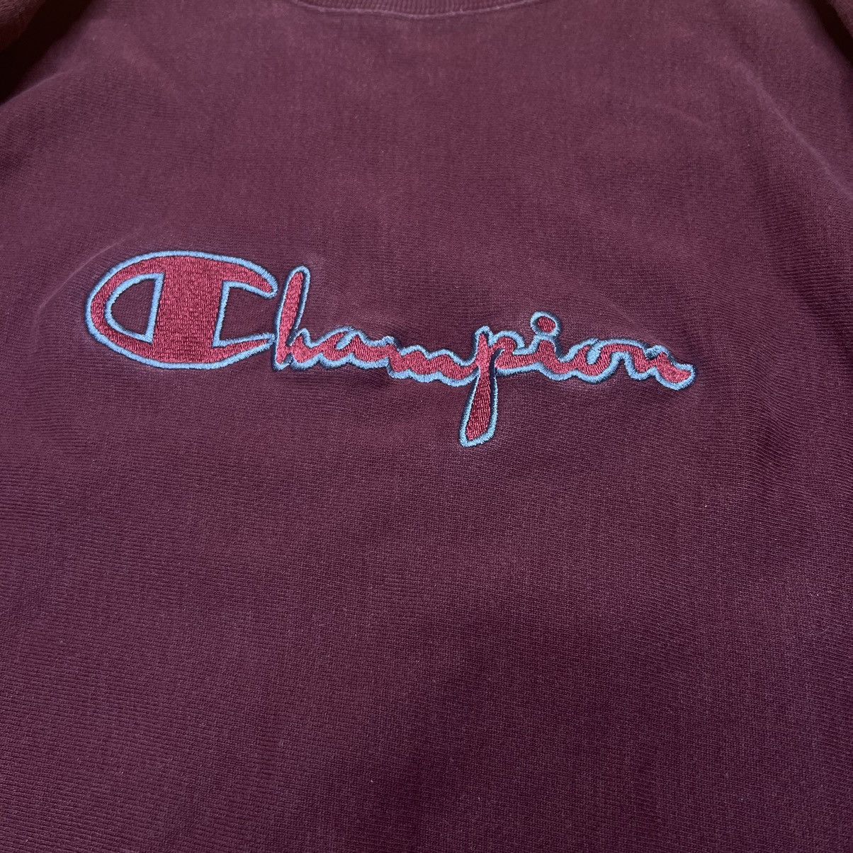 Champion × Vintage VTG 90s Champion Reverse Weave Sweatshirt Large Made In USA Size US L / EU 52-54 / 3 - 2 Thumbnail