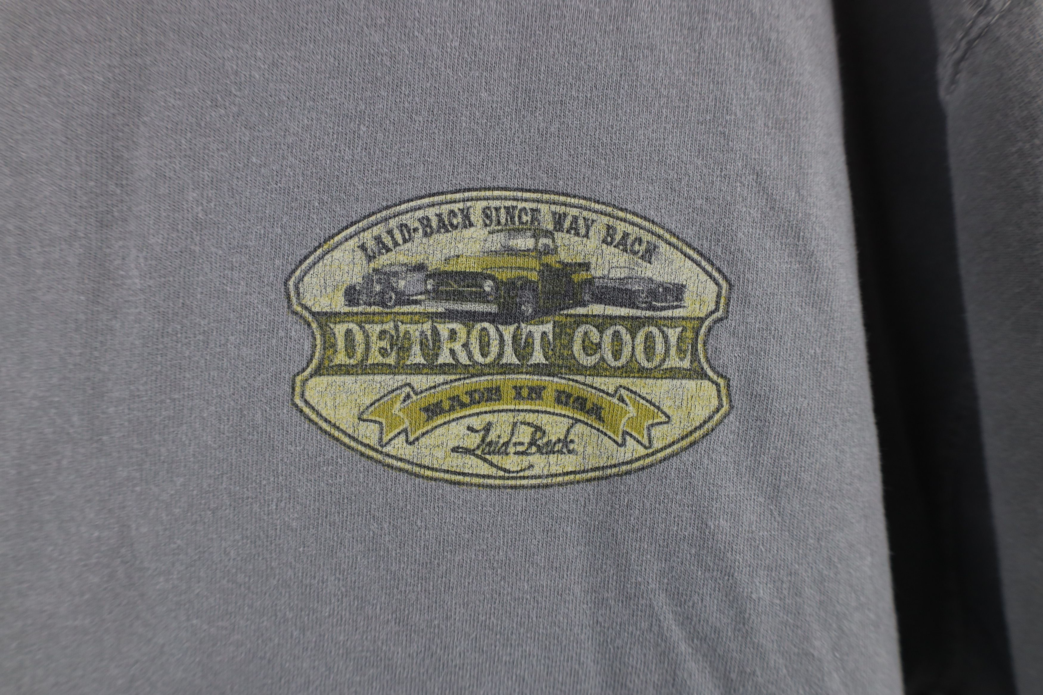 Vintage Vintage 90s Streetwear Stonewash Cool Car T-Shirt Gray Size US XL / EU 56 / 4 - 4 Thumbnail