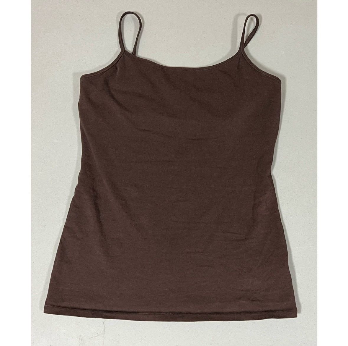 Express Express Brown Shelf-Bra Cami Camisole Tank Top Shirt Size M🤎 Size M / US 6-8 / IT 42-44 - 1 Thumbnail