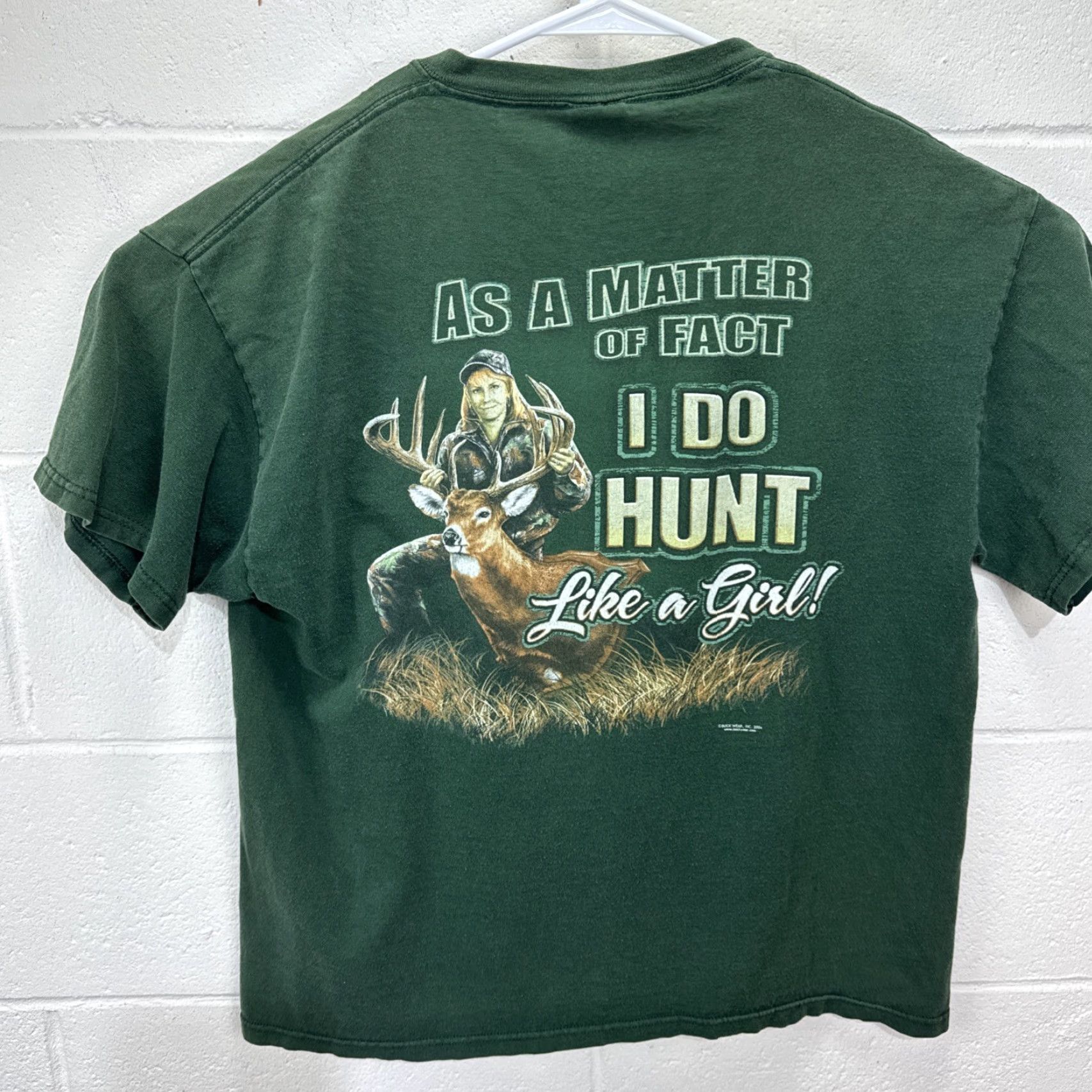 Ikea VINTAGE Buck Wear T-Shirt Adult Large Hunting Deer Outdoors Green Y2K Mens Size US L / EU 52-54 / 3 - 7 Thumbnail