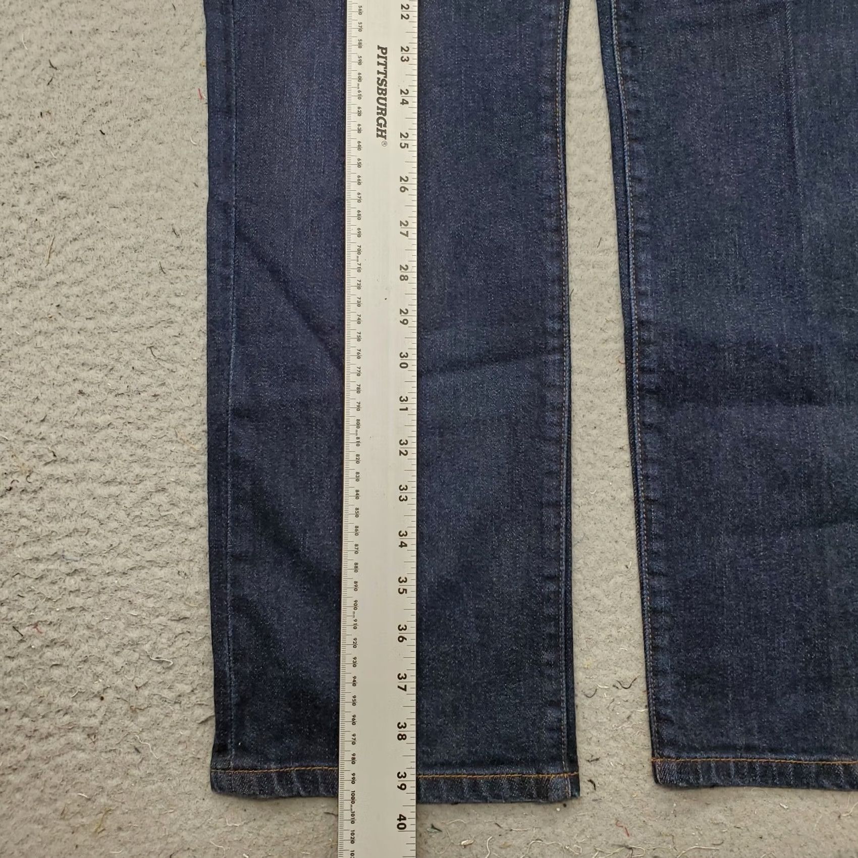 Ralph Lauren Lauren Ralph Lauren Jeans Womens 10 Blue Denim Classic Fit Stretch Straight Leg Jeans Womens 10 Blue Denim Classic Fit Stretch Straight Leg Size 32" / US 10 / IT 46 - 3 Thumbnail