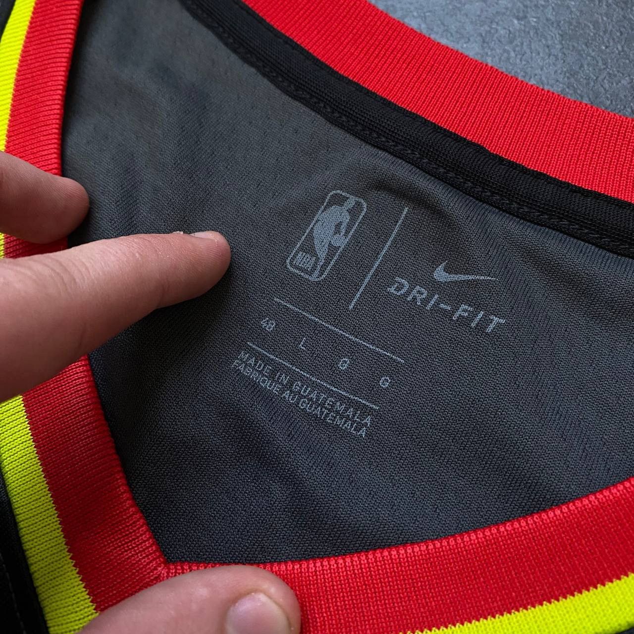 NBA × Nike Nike nba Atlanta len 25 jersey tee shirt Size US L / EU 52-54 / 3 - 7 Thumbnail