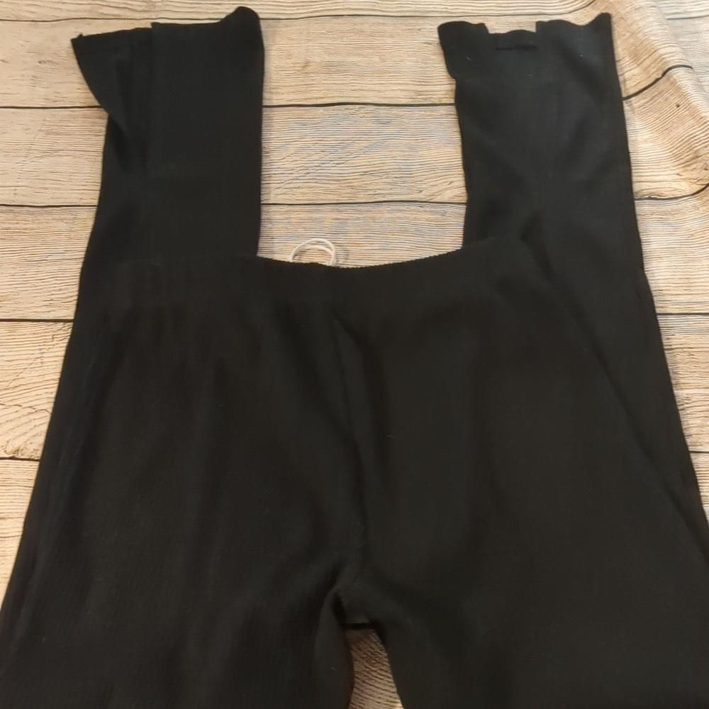 PRINCESS POLLY Princess Polly ribbed willow pants black size 2 Size 26" / US 2 / IT 38 - 6 Thumbnail