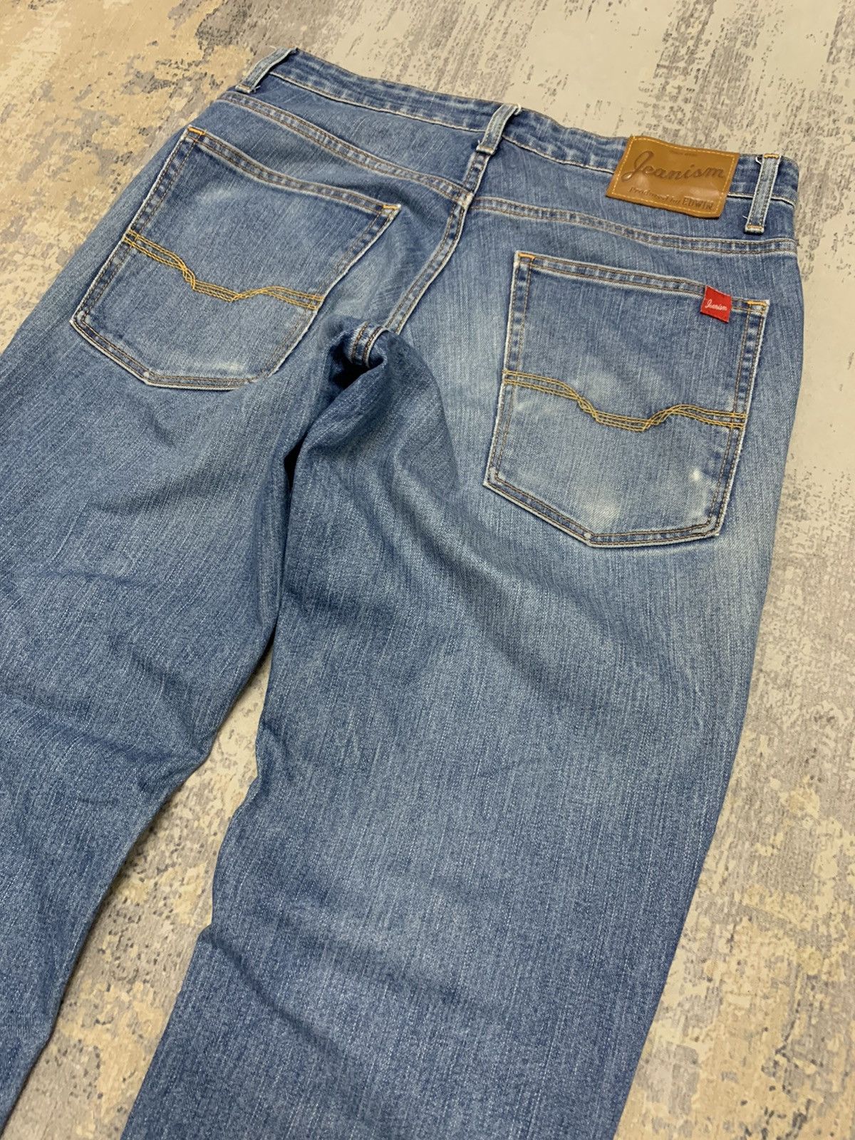 Japanese Brand Vintage Edwin Japanese Distressed Straight Fit Jeans Size US 32 / EU 48 - 11 Thumbnail