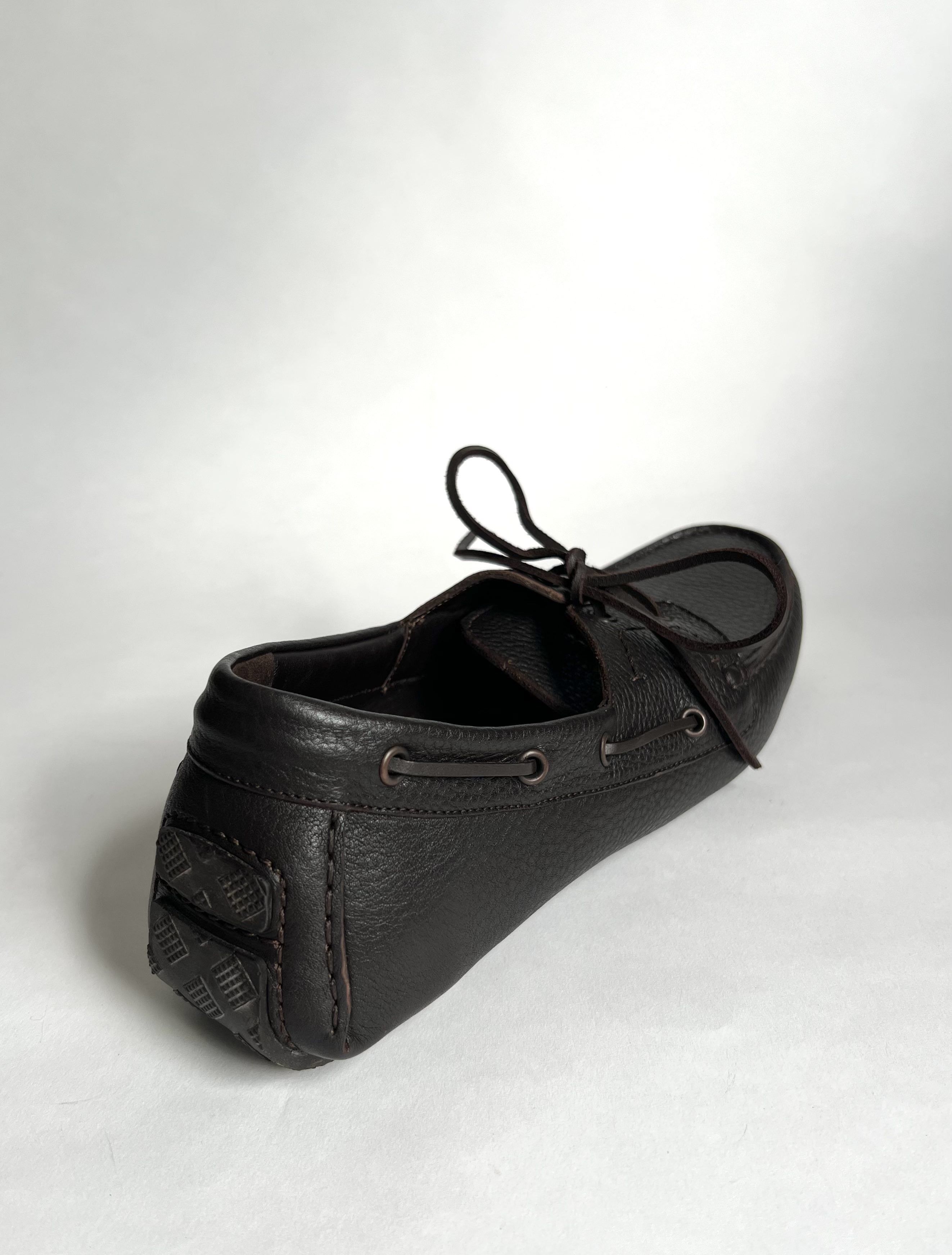 Bottega Veneta Bottega Veneta Leather Boat Shoes Size US 9.5 / EU 42-43 - 7 Thumbnail
