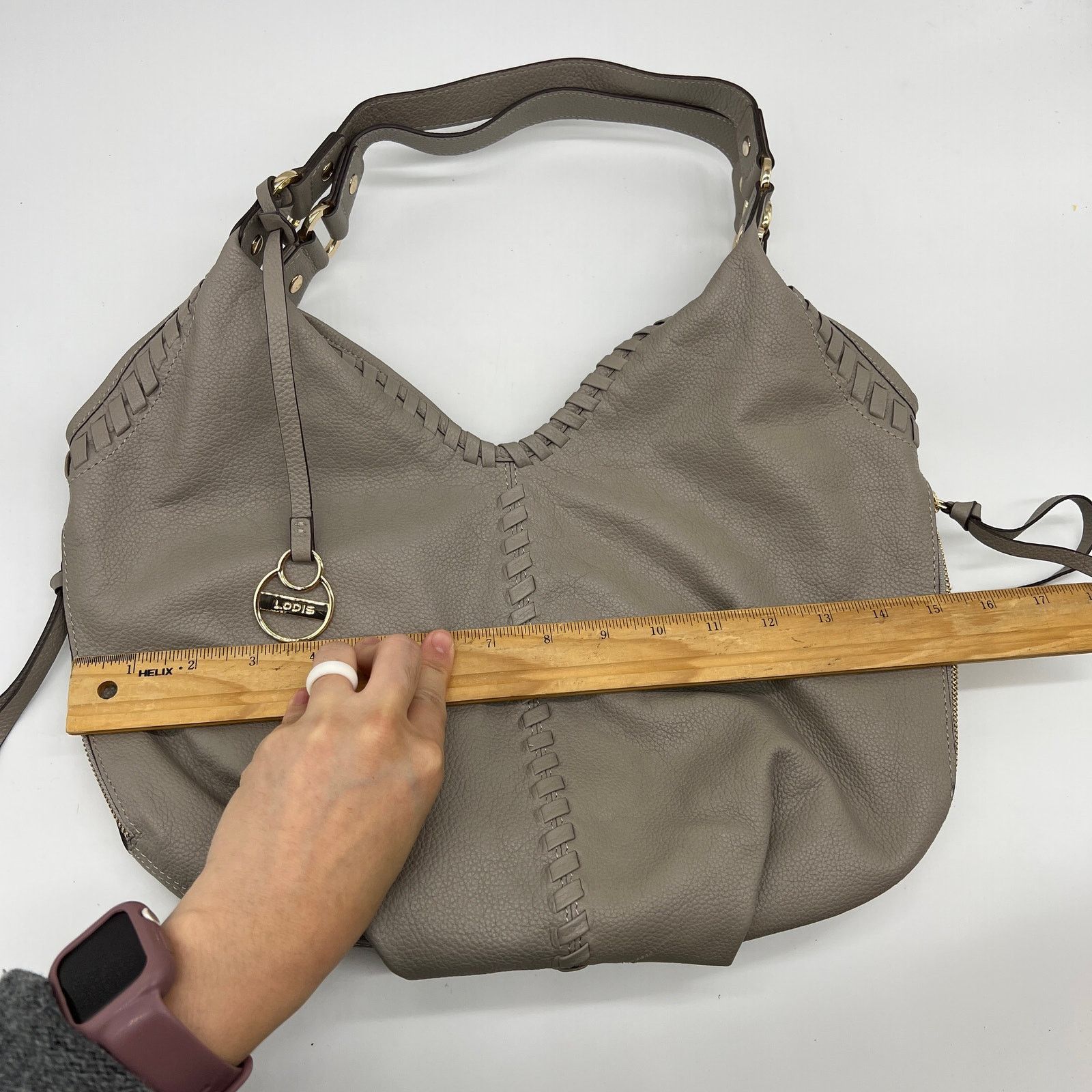 Other Lodis Medium Whipstitch Leather Tote Womens Pu Size ONE SIZE - 6 Thumbnail