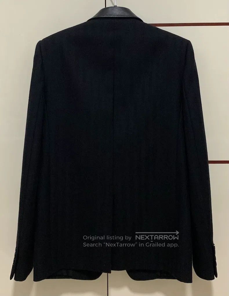 Saint Laurent Paris Saint Laurent Paris Black Lamb Leather Three-Dimensional S Size US M / EU 48-50 / 2 - 2 Thumbnail