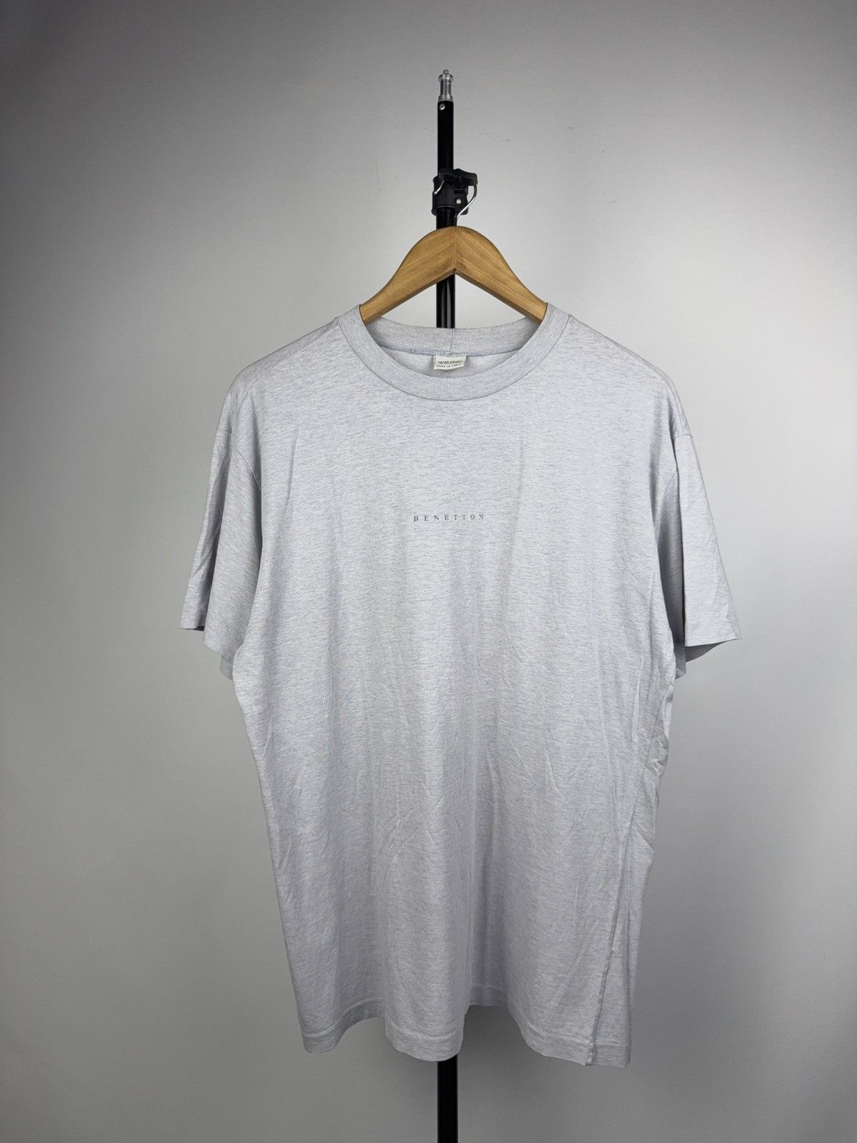 United Colors Of Benetton RARE Retro Benetton Made in Italy 90s Double sided Logo Tee Size US M / EU 48-50 / 2 - 2 Thumbnail