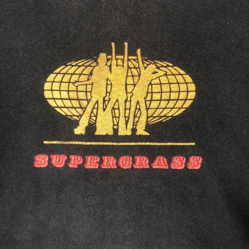 Band Tees Vintage Supergrass Britpop Logo Men T-shirt L/S Size US L / EU 52-54 / 3 - 9 Thumbnail