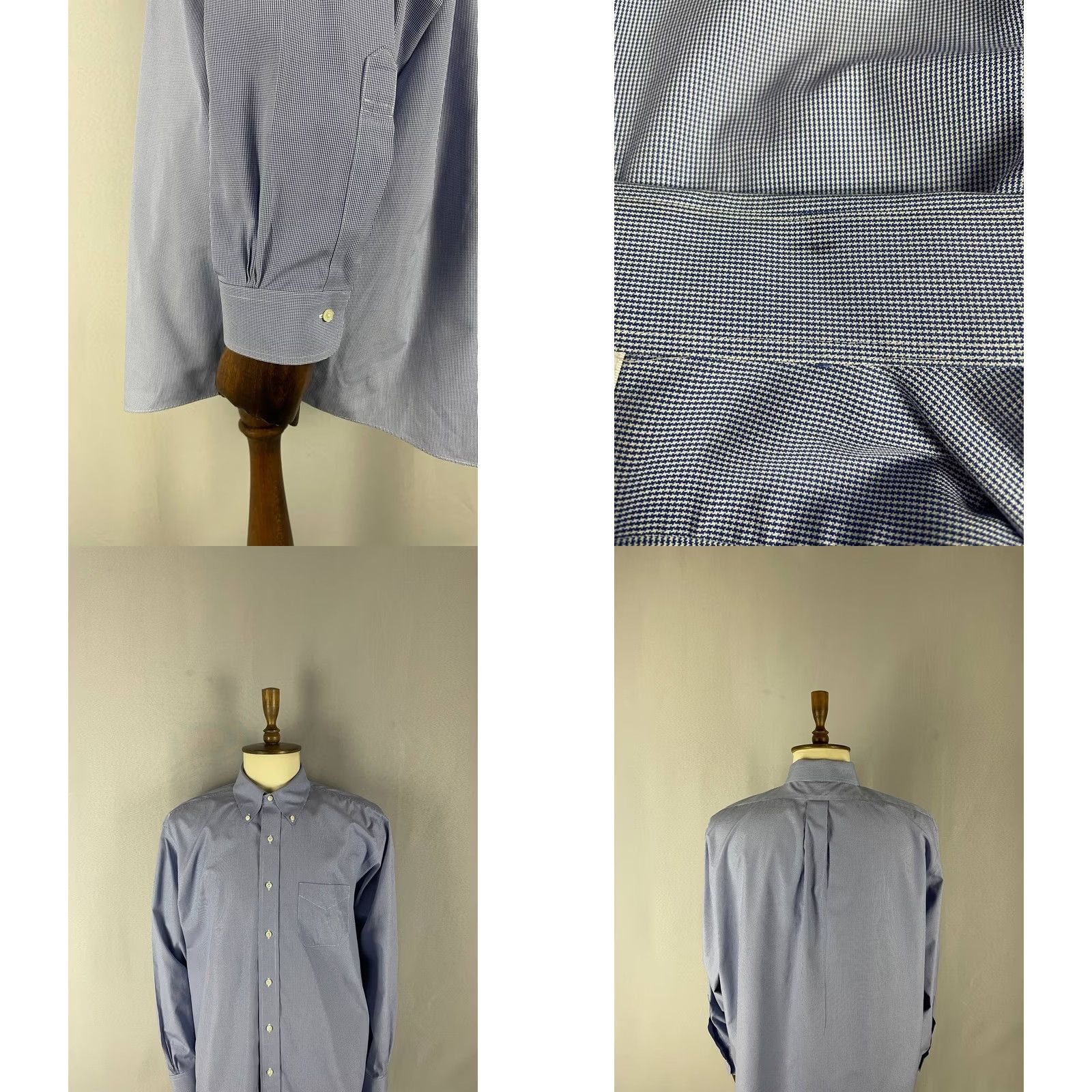 Brooks Brothers Brooks Brothers Mens Button-Up Shirt Size 34 Blue Striped Long Sleeve Button-Down Collared Regular Fit Shirt Size US S / EU 44-46 / 1 - 8 Thumbnail