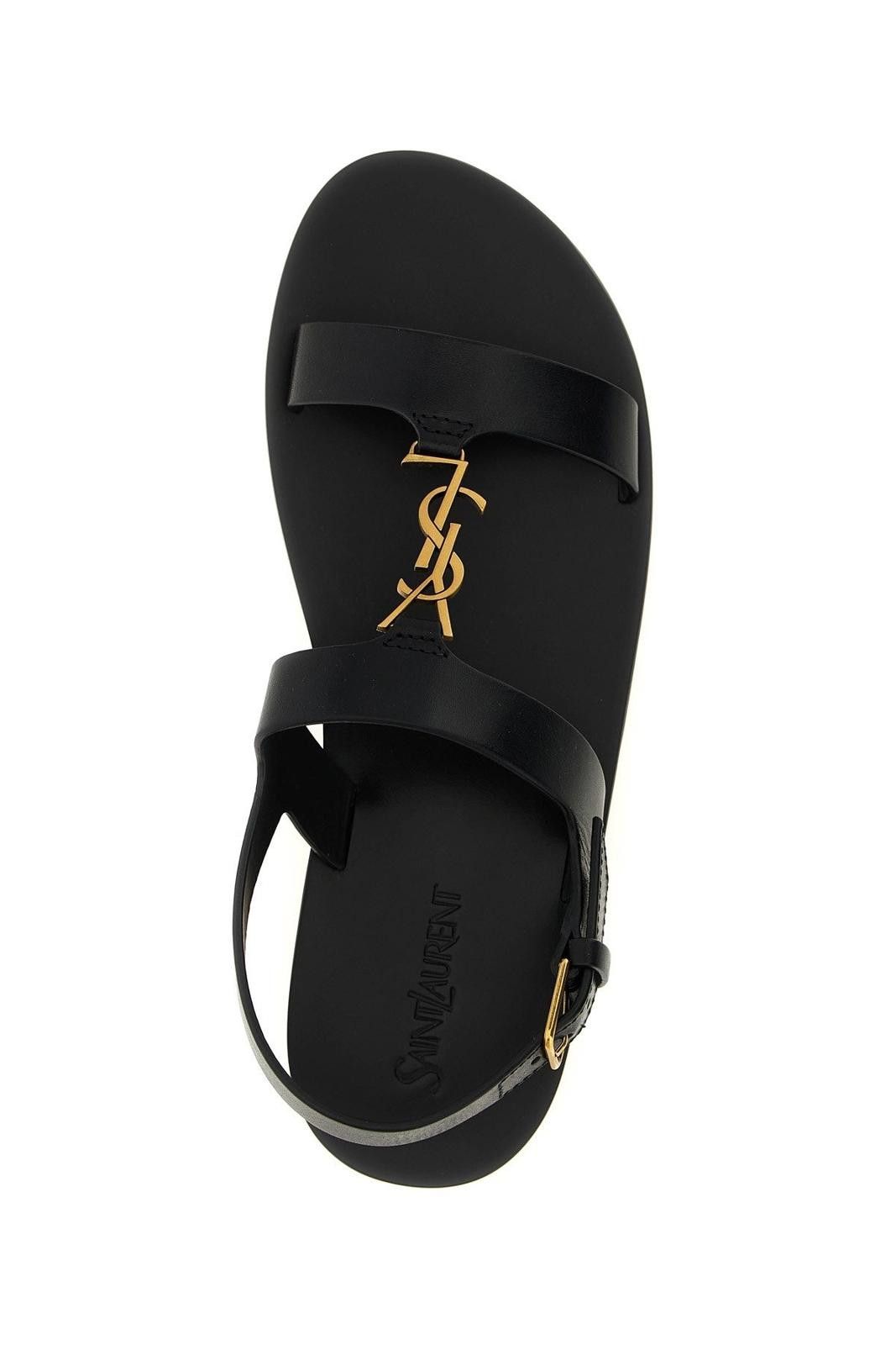 Saint Laurent Paris SAINT LAURENT CASSANDRE SANDALS SIZE 41 Size ONE SIZE - 4 Thumbnail