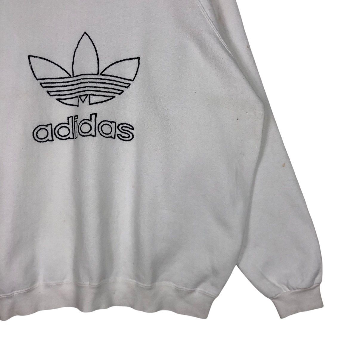 Adidas Vintage Adidas Big Logo Sweatshirt 90s Collection XL #A2 Size US M / EU 48-50 / 2 - 4 Thumbnail