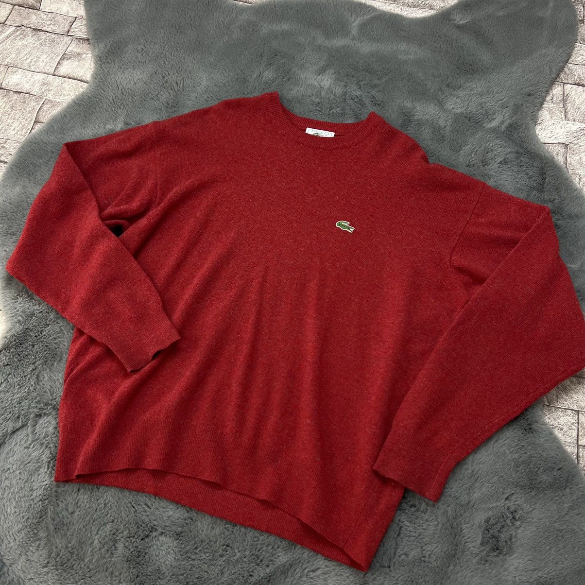 Lacoste Lacoste Vintage 100% Pure Laine Wool Mark Casual Sweater Size US M / EU 48-50 / 2 - 2 Thumbnail