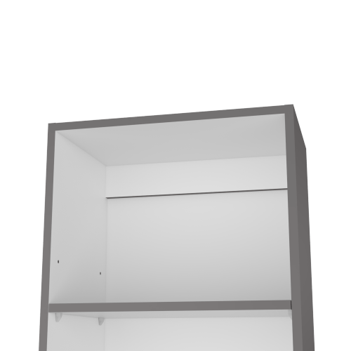 Designer × Homemade Bookcase XS Benzoni, Office, Matt Gray / White Size US L / EU 52-54 / 3 - 4 Thumbnail