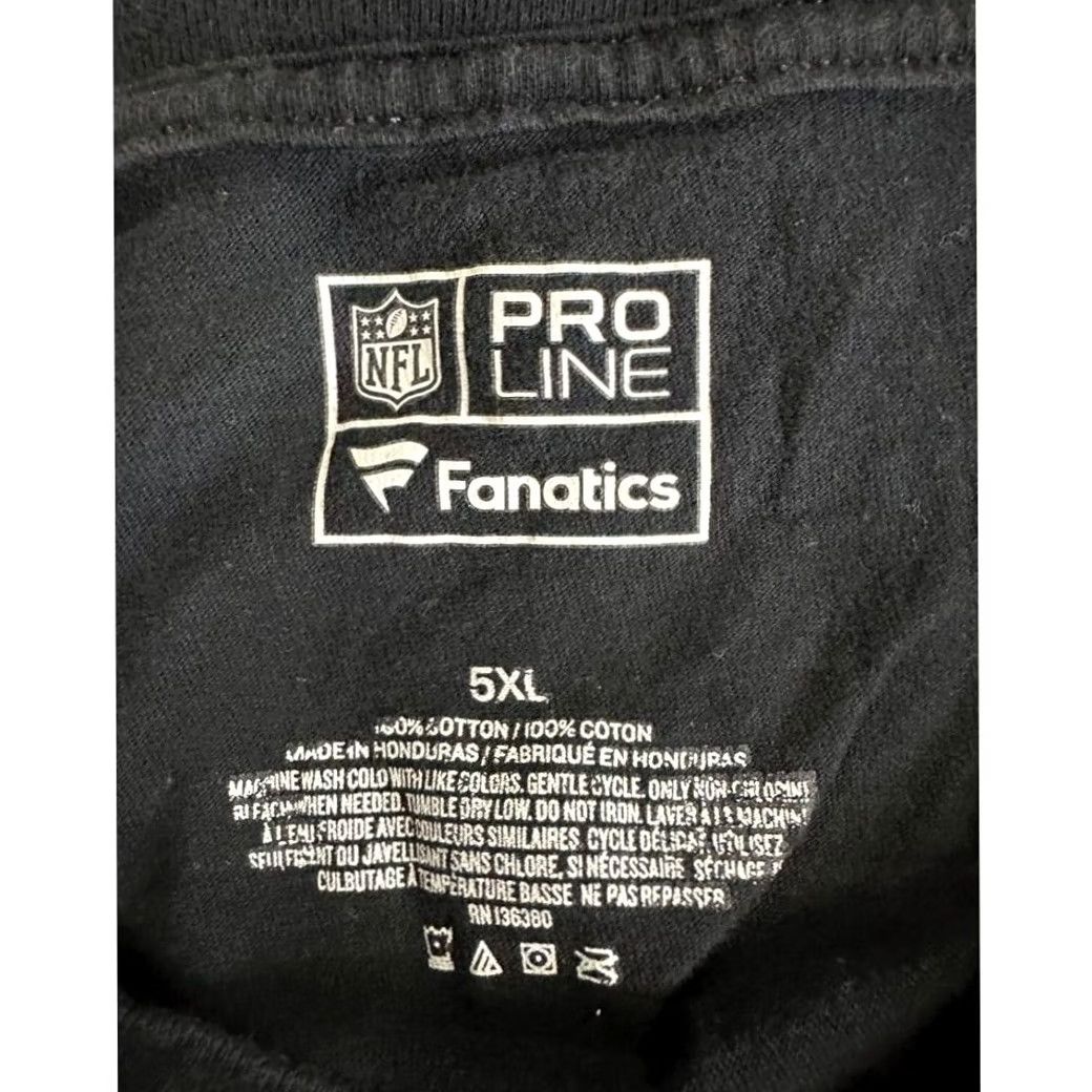Vintage Fanatics Pro Line Shirt Adult 5XL Charcoal Grey NFL Long Sleeve Preppy Tee Mens Size US XXL / EU 58 / 5 - 3 Thumbnail