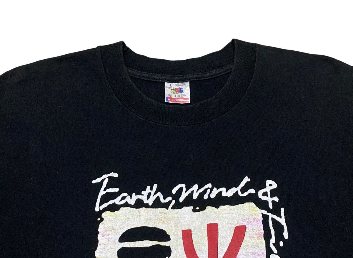 Band Tees × Vintage Very Rare Vintage Jazz Band Earth Wind Fire Japan Tour 1995s Size US L / EU 52-54 / 3 - 3 Thumbnail