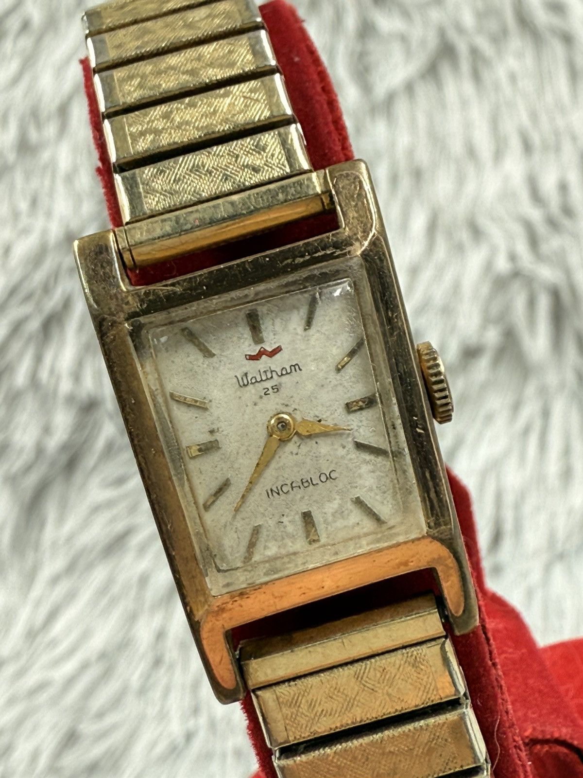 Vintage Vintage WALTHAM Incabloc Swiss Manual Unisex Watch Size ONE SIZE - 5 Thumbnail