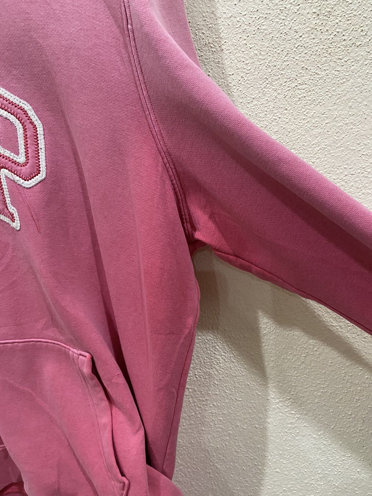 Gap × Vintage Vintage Gap Spell Out Faded Pullover Hoodies Size US L / EU 52-54 / 3 - 7 Thumbnail