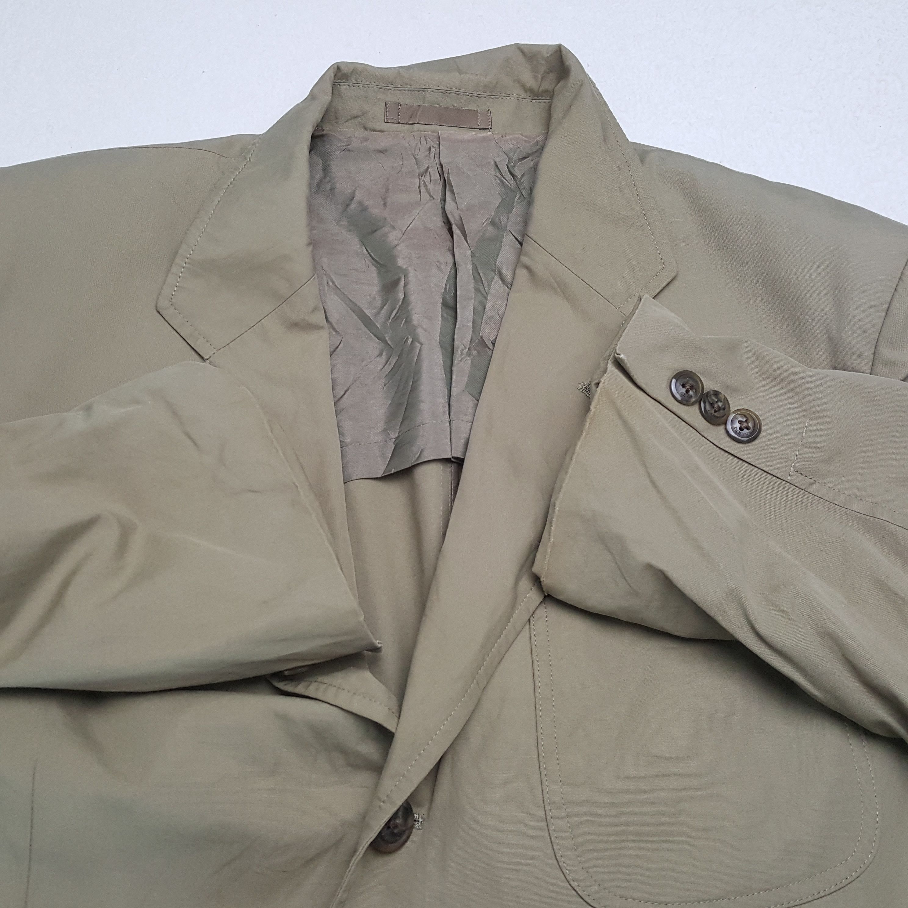 Burberry × Vintage BURBERRY LONDON Fashion Brand Custom Art Blazer Size 36R - 10 Thumbnail