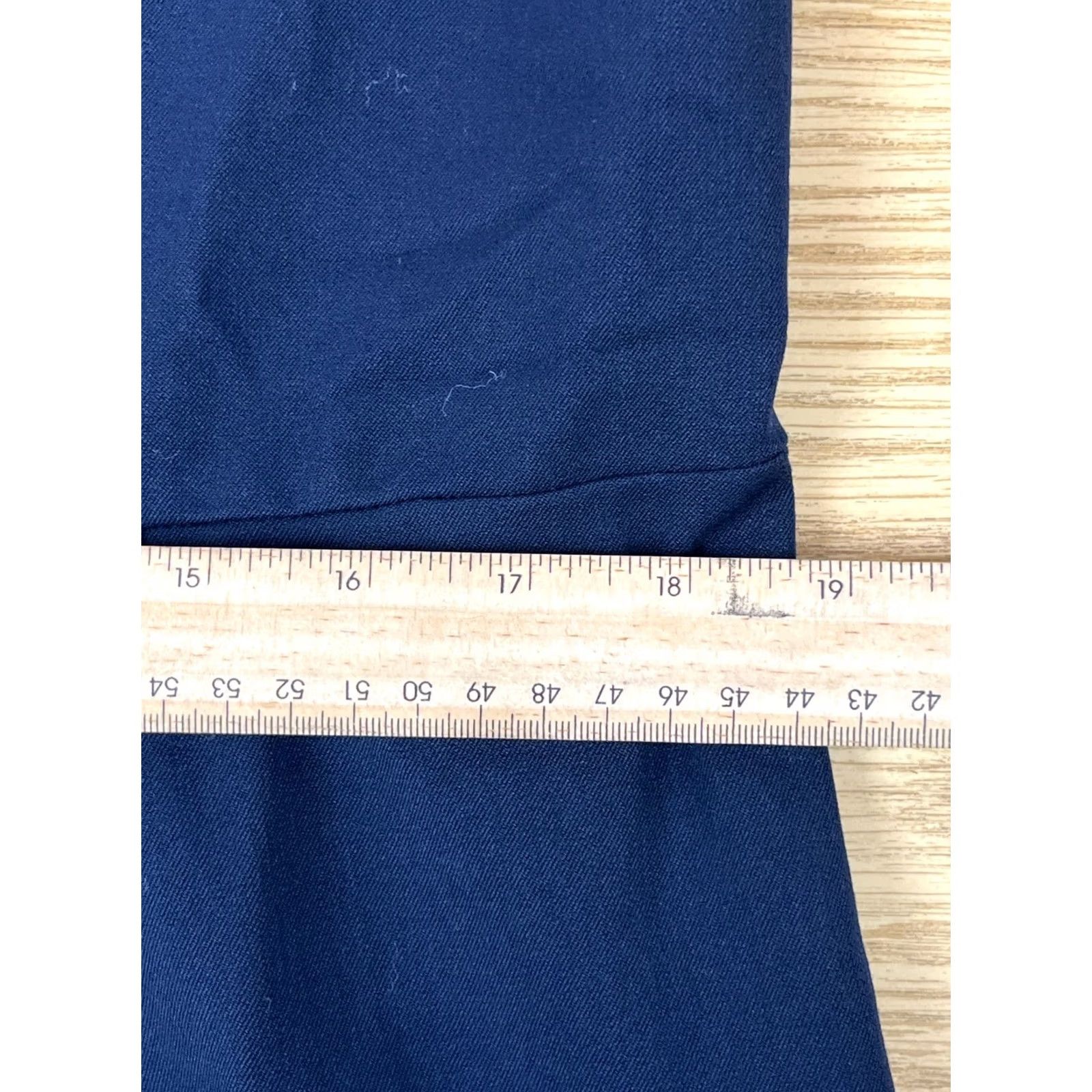 Merona Merona Dress Womens 18 Navy Blue Sleeveless Crew Neck Knee Length Sheath Office Size XXL / US 16-18 / IT 52-54 - 7 Thumbnail