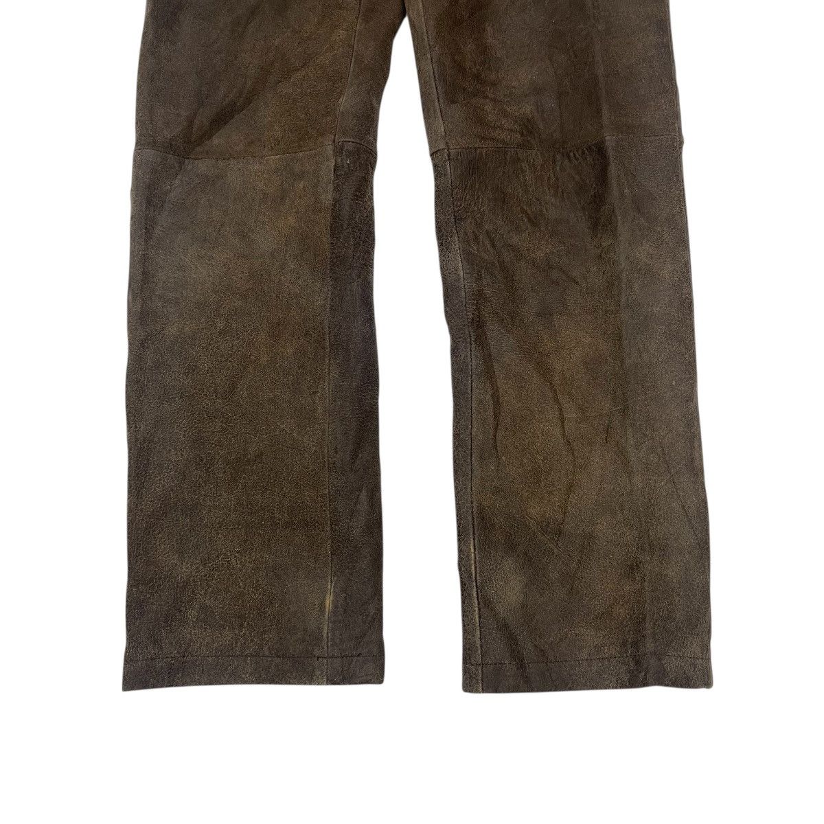 Yohji Yamamoto Vintage Yohji Yamamoto Sheepskin Leather Pants Size US 29 - 4 Thumbnail